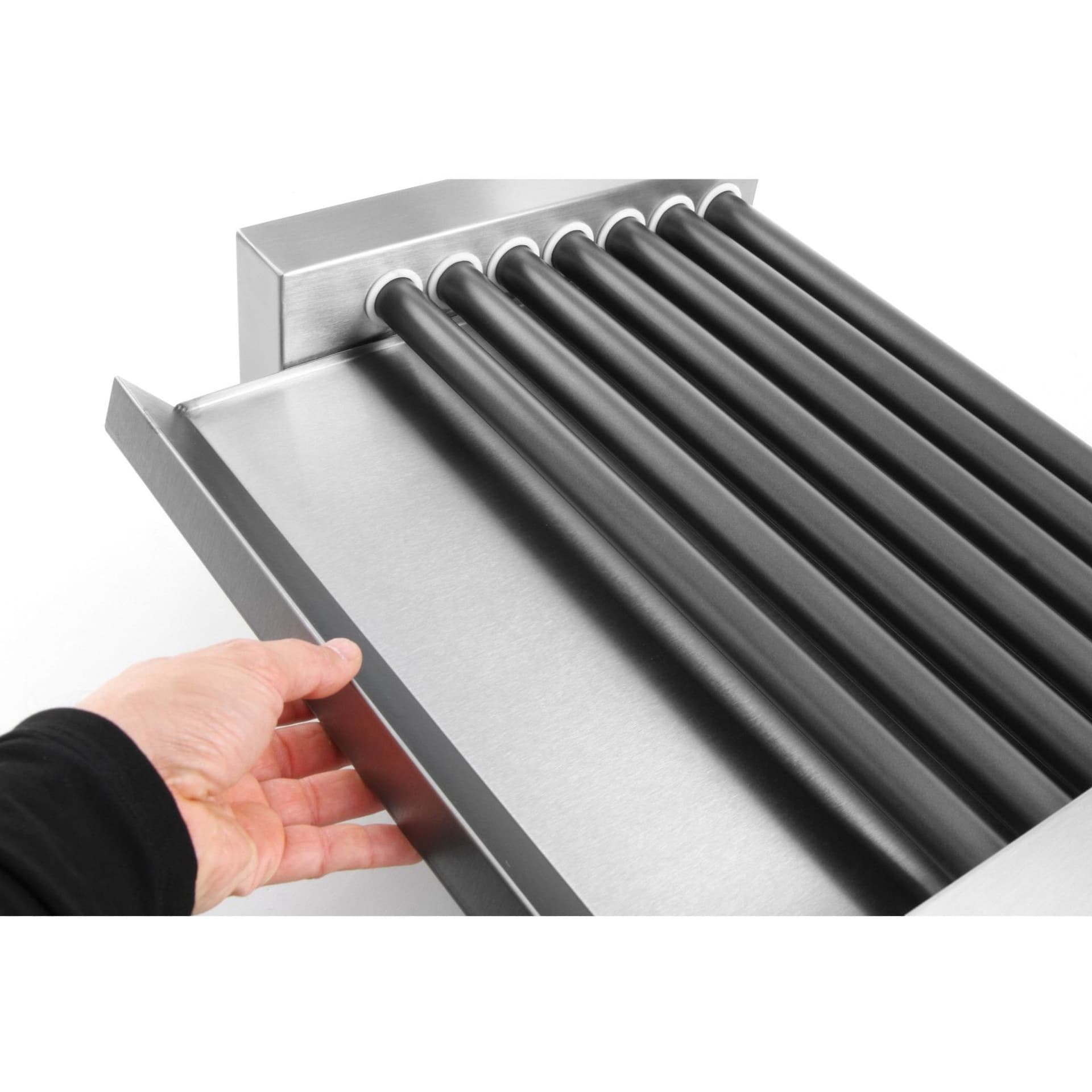 

Roller grill podgrzewacz rolkowy do parówek 11 rolek 1180W - Hendi 268704