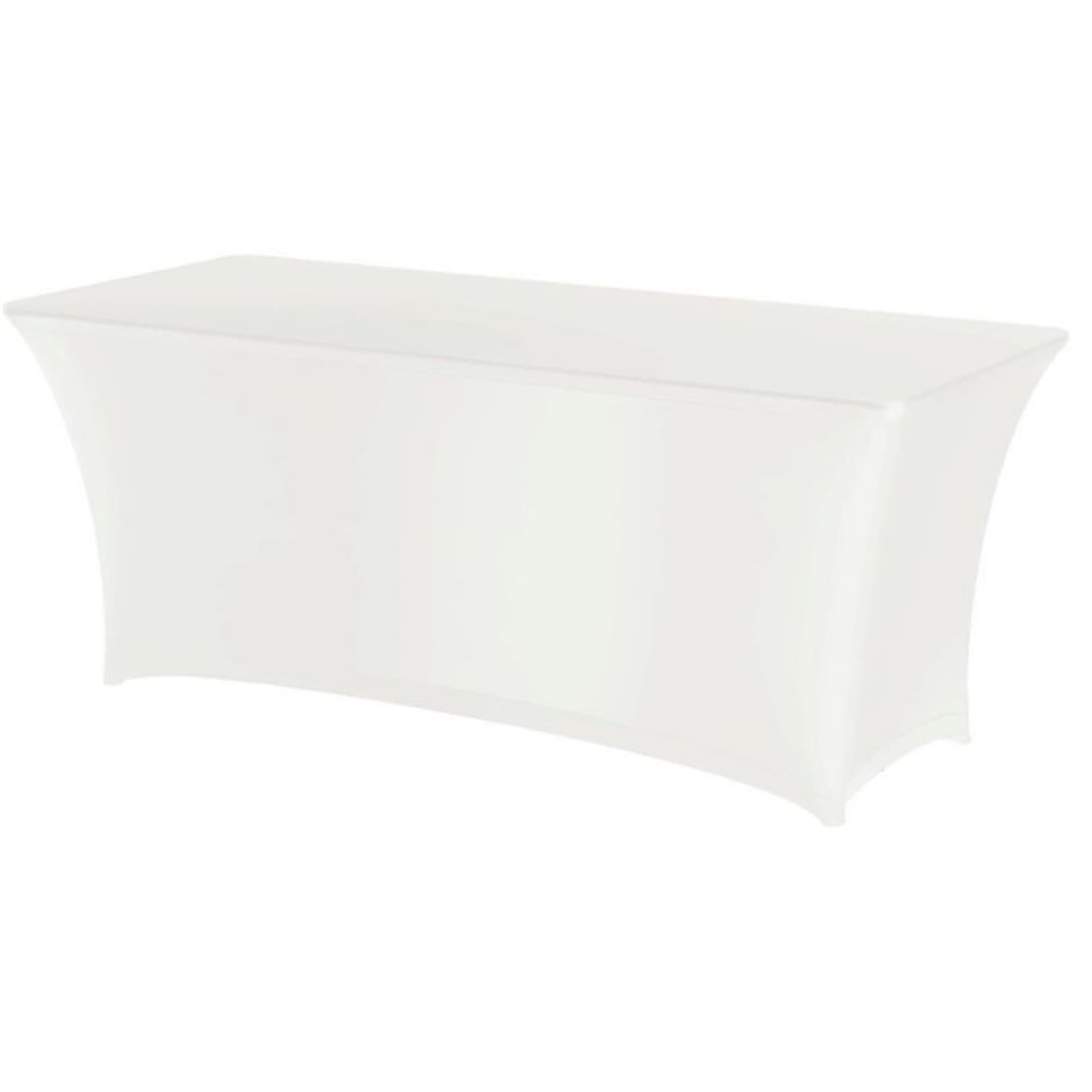 

Obrus prostokątny bez prasowania 150x760cm tkanina Jersey biały - Hendi 814390