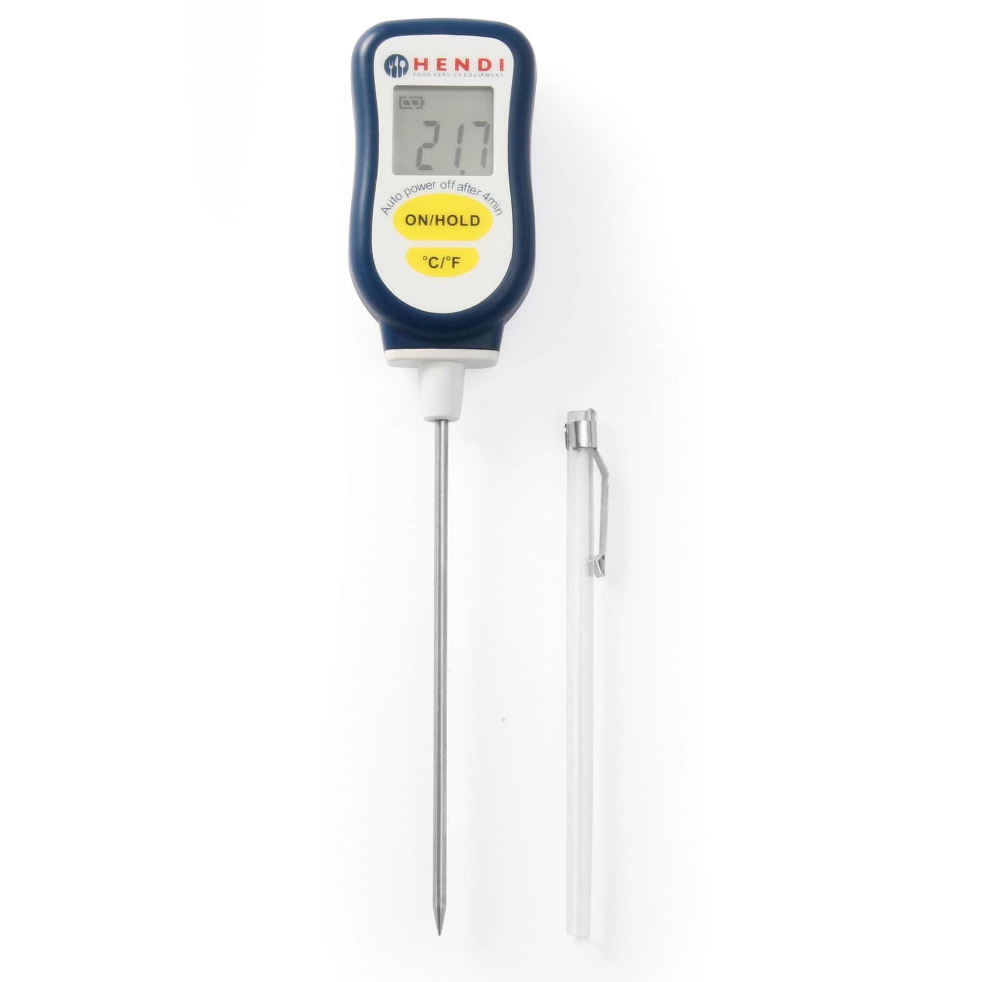 

Termometr gastronomiczny cyfrowy z sondą 130mm od -50C do 350C - Hendi 271230