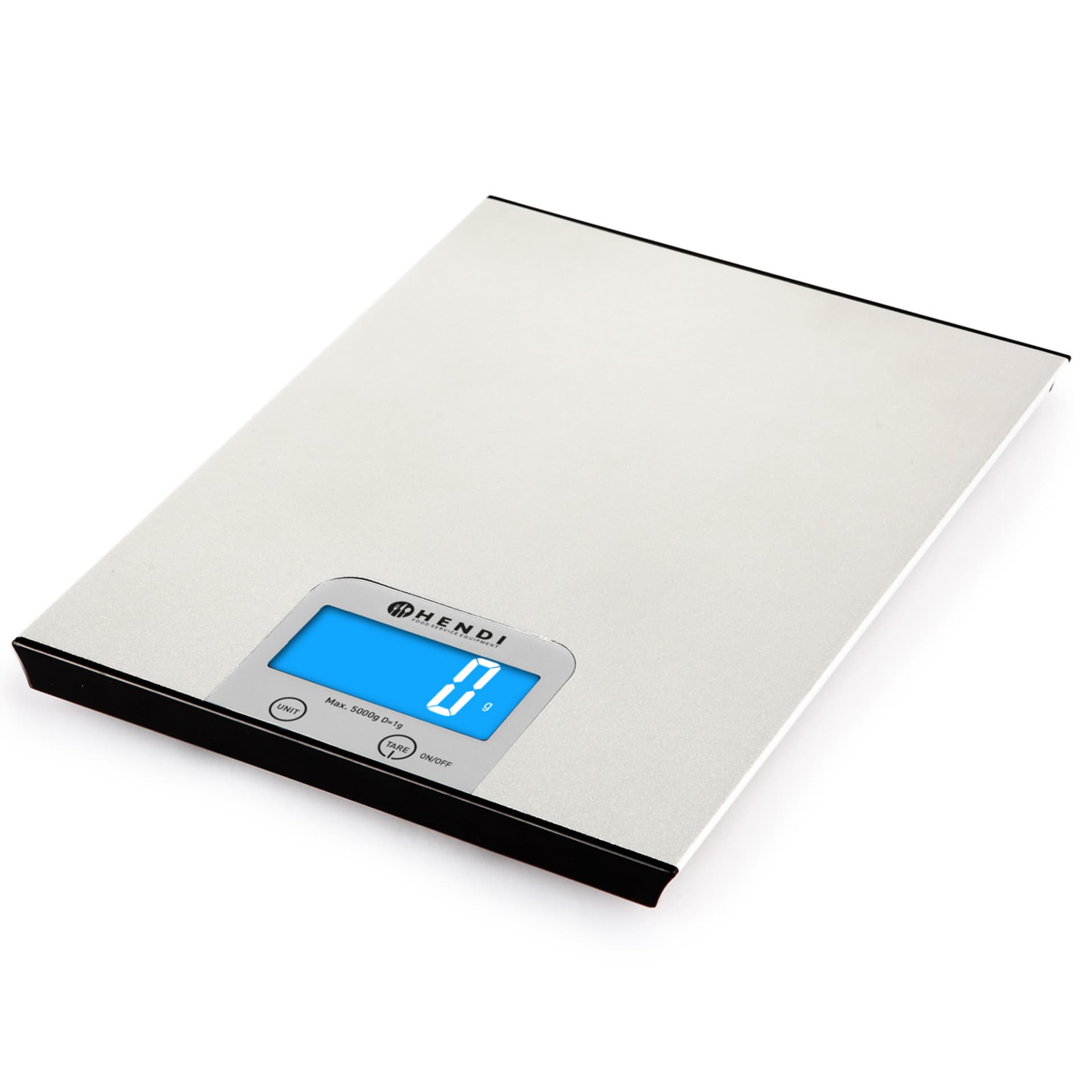 

Waga elektroniczna kuchenna gastronomiczna dokładna 5000g / 1g - Hendi 580226