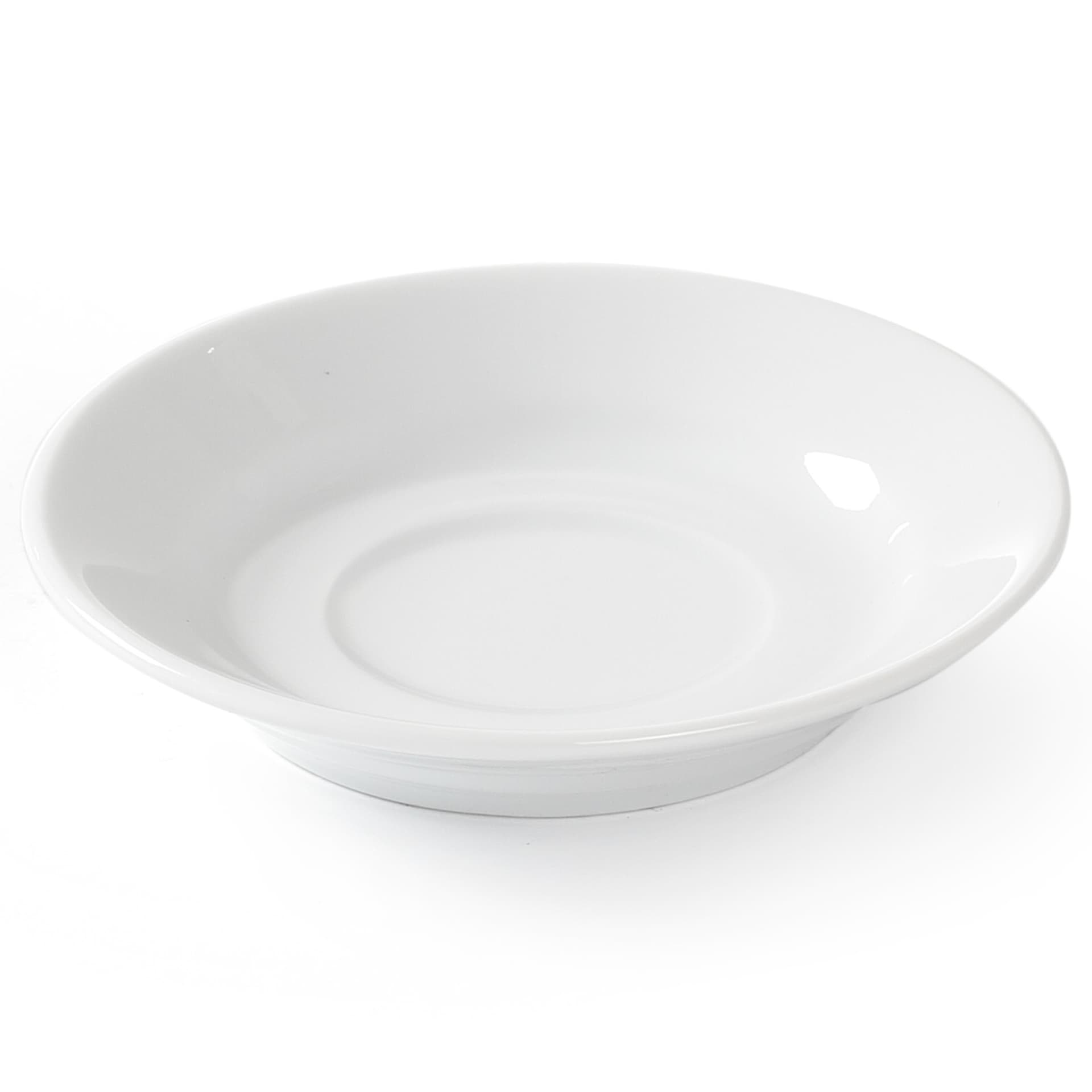 

Spodek do filiżanki do kawy i herbaty OPTIMA biała porcelana śr. 115mm zestaw 12szt. - Hendi 770979