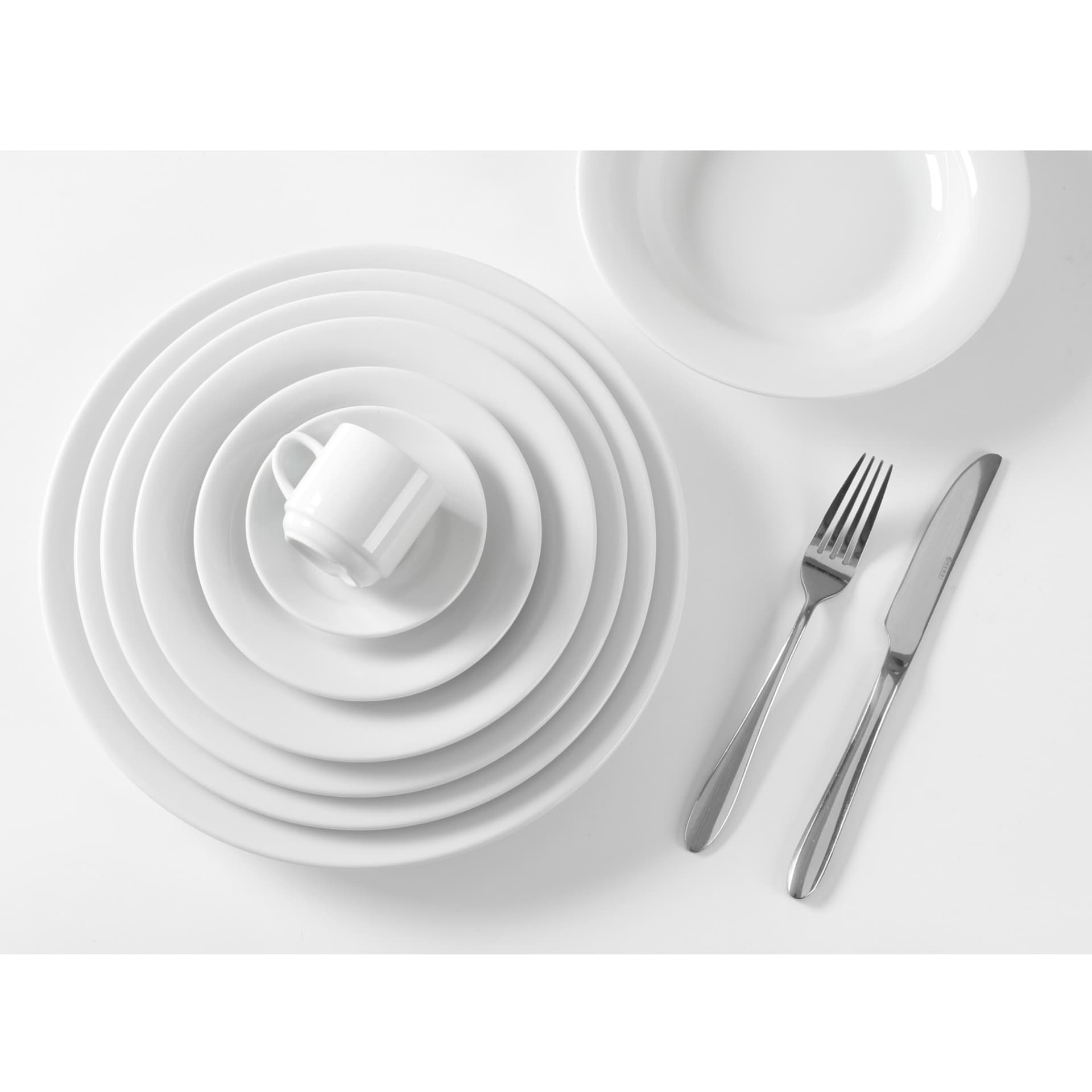 

Talerz do makaronu spaghetti OPTIMA biała porcelana śr. 260mm zestaw 6szt. - Hendi 770948