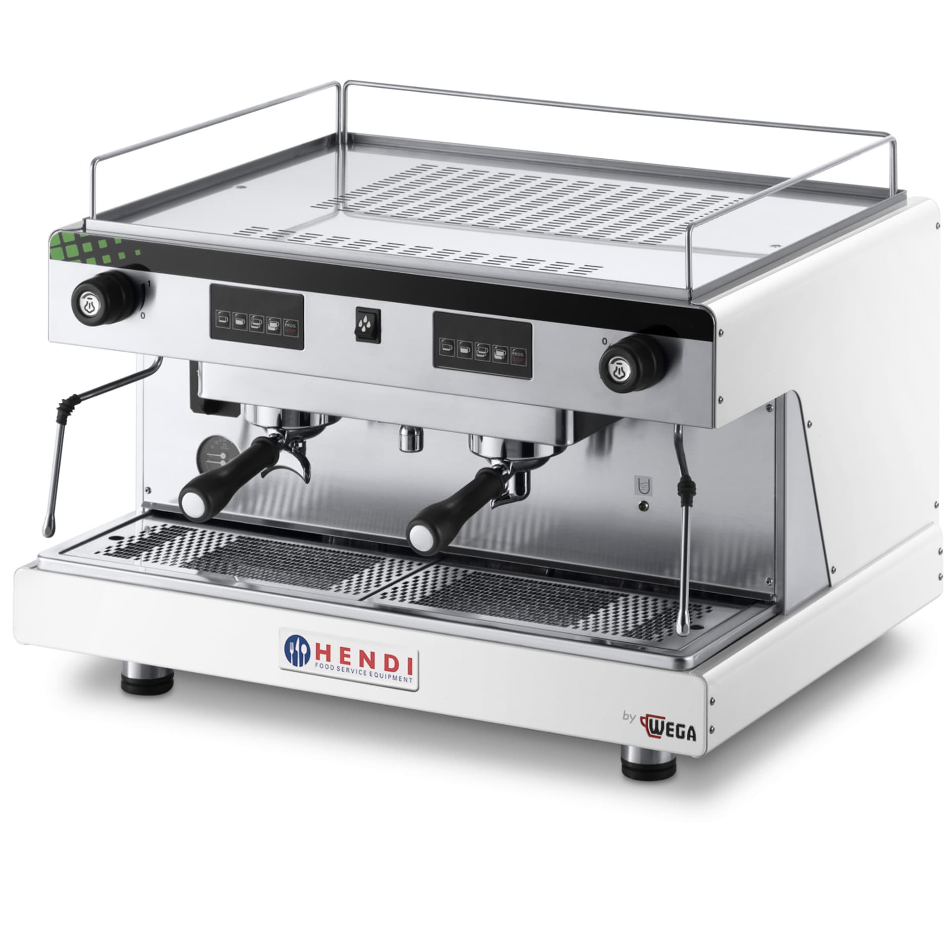 

Ekspres kolbowy do kawy Top Line by WEGA 2 grupowy elektroniczny biały 3.7kW