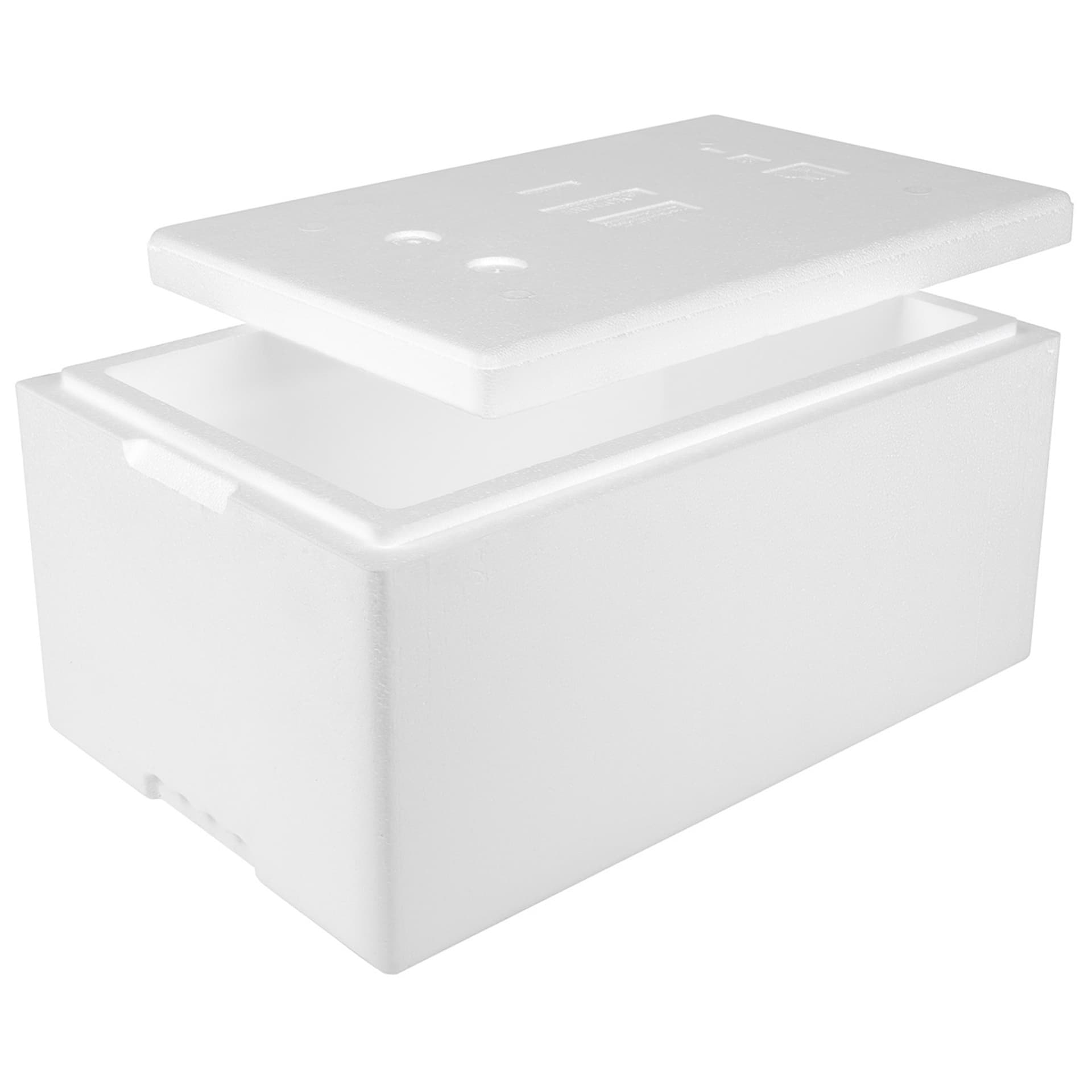 

Termobox pudełko termiczne styropianowe z pokrywką atest PZH 580x380x285mm 32L Arpack