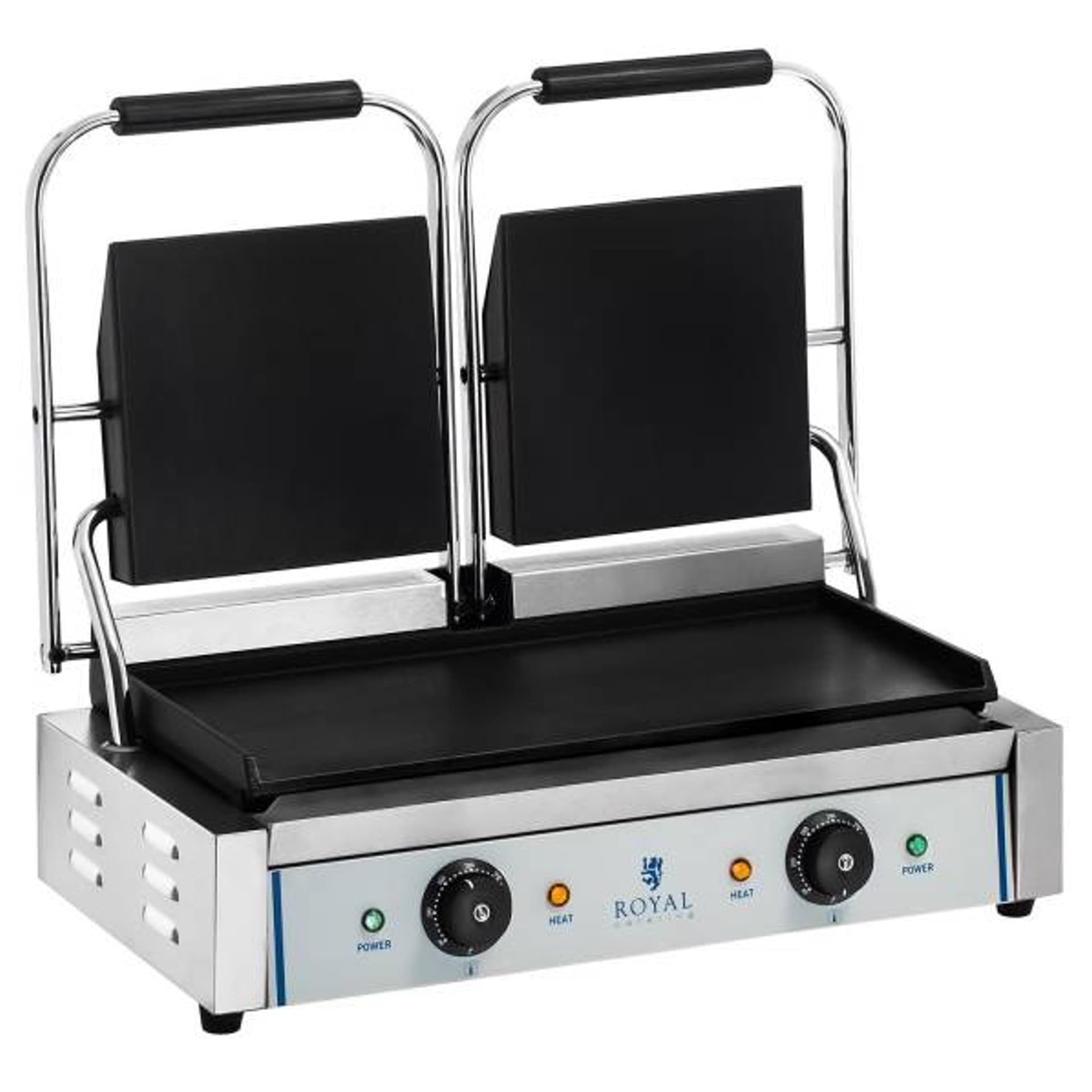 

Kontakt grill kontaktowy dwustronny podwójny gładki 3600W 230V Royal Catering