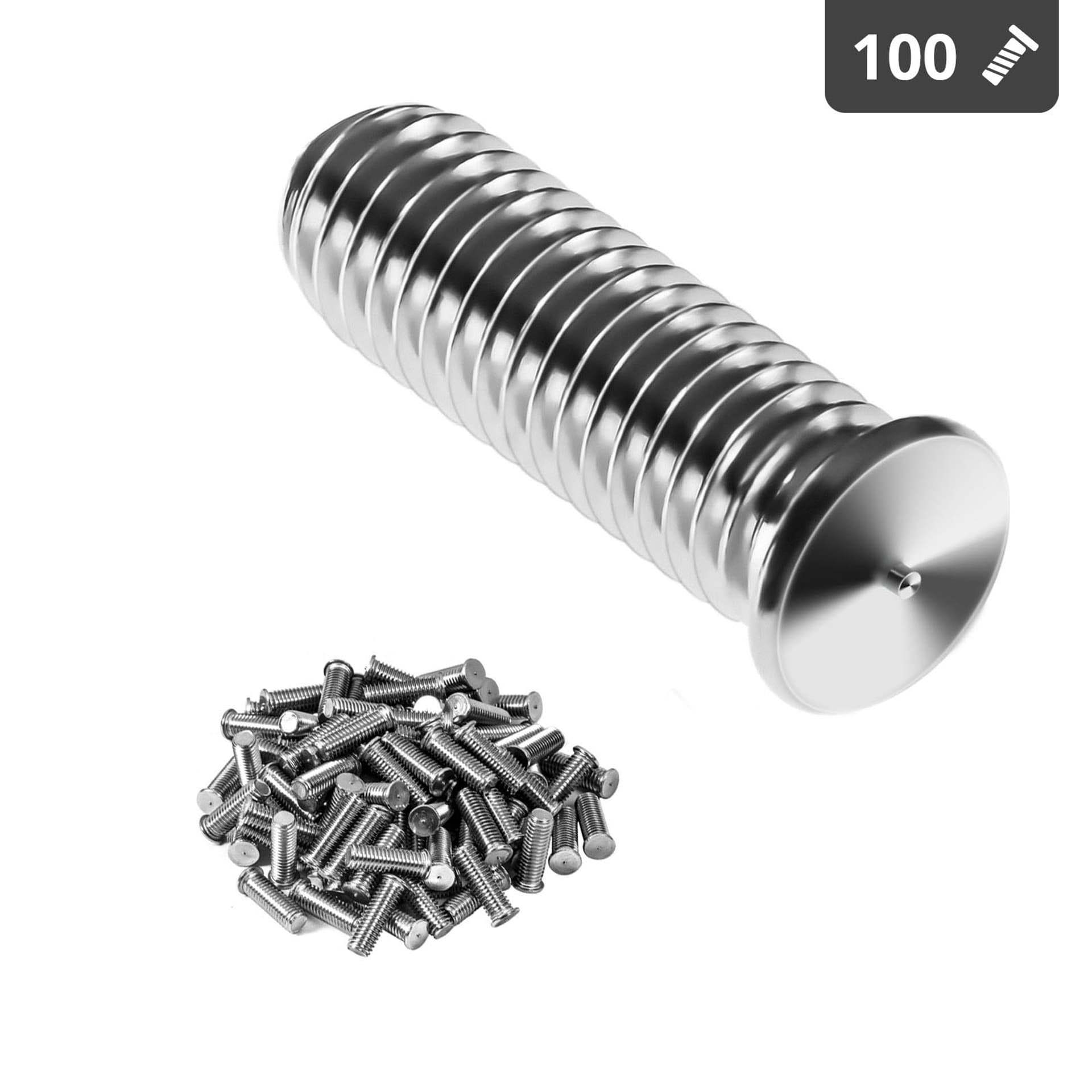 

Kołki do zgrzewania zgrzewarki przypawarki ze stali szlachetnej M5 15mm Stamos Germany 100 szt.
