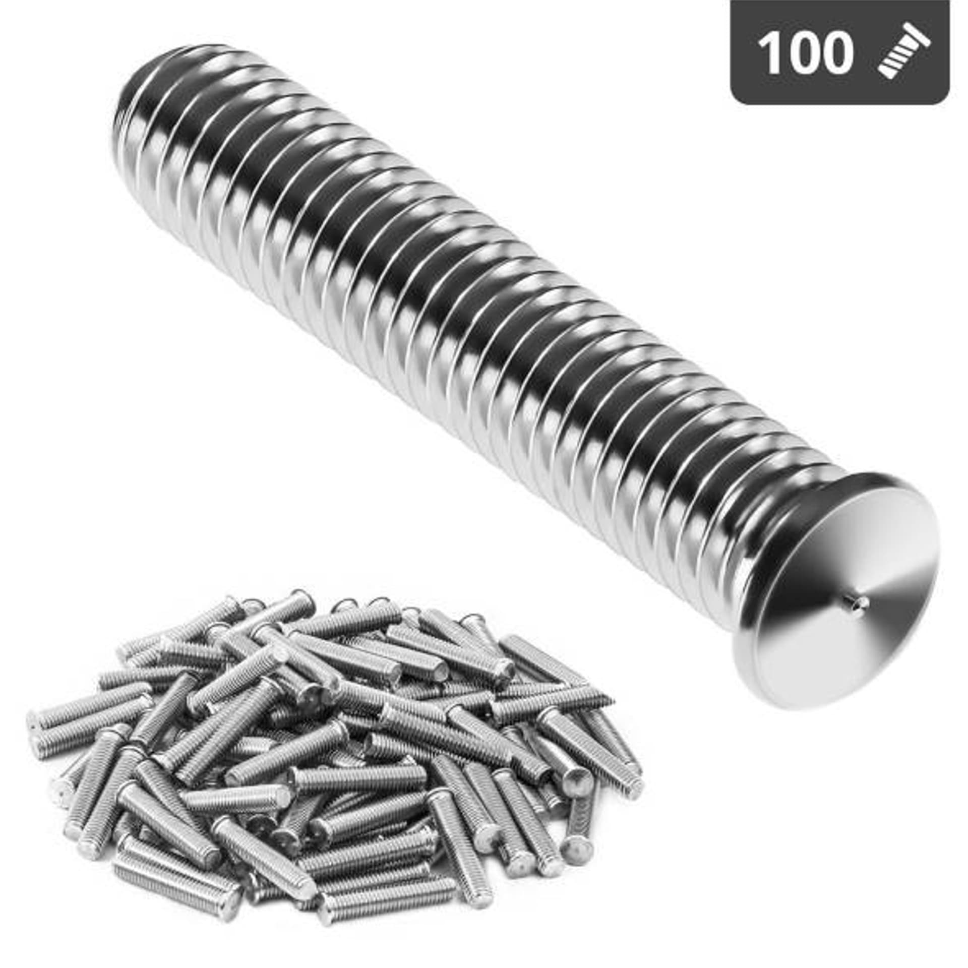 

Kołki do zgrzewania zgrzewarki przypawarki ze stali szlachetnej M5 25mm Stamos Germany 100 szt.