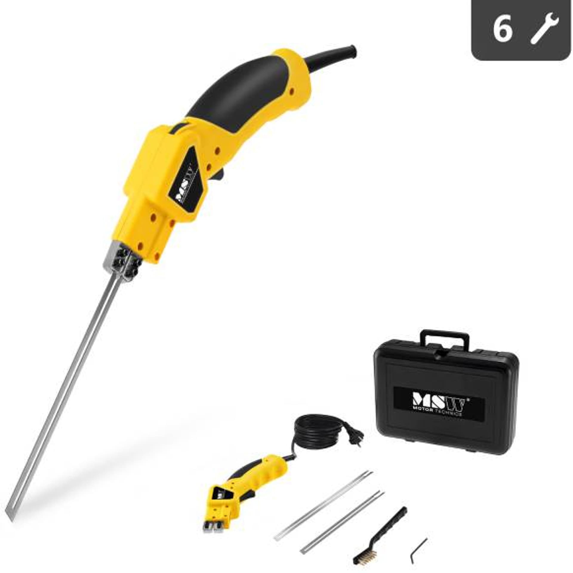 

Nóż termiczny wycinarka do profili ze styropianu MSW STYRO CUTTER 06 230V 150W ZESTAW