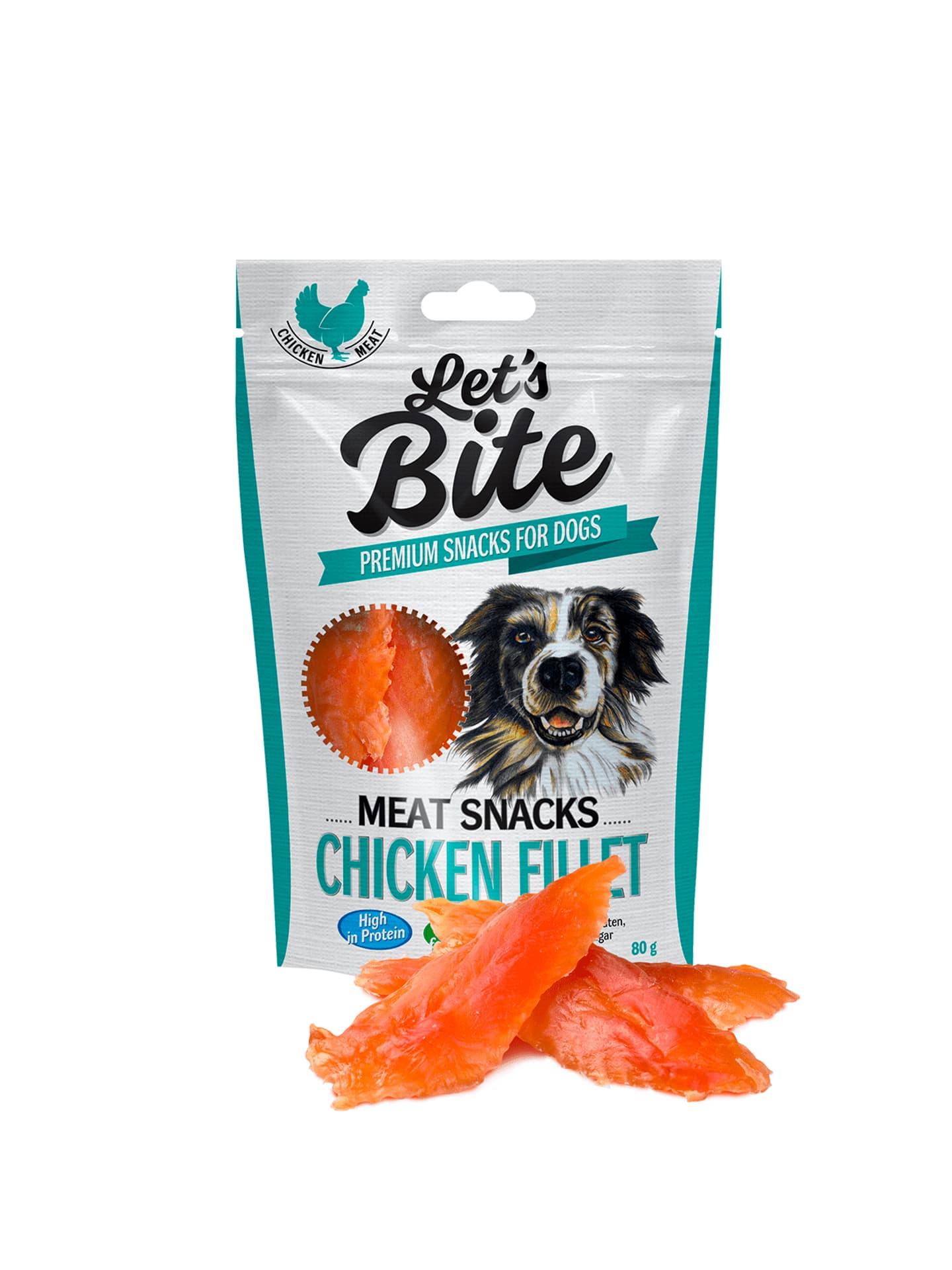 

Let's Bite Meat Snack Chicken Fillet 80g