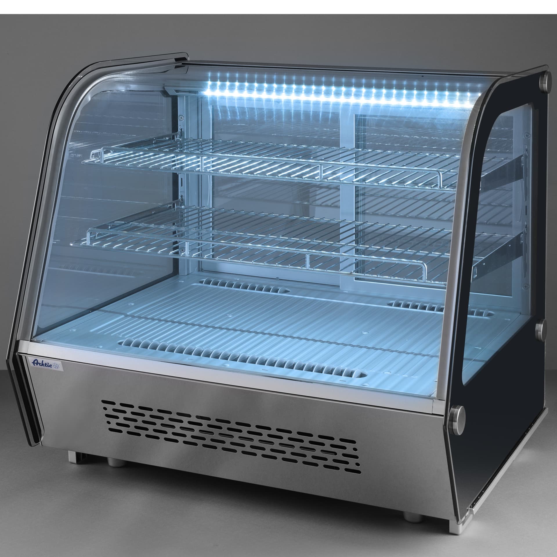 

Witryna chłodnicza ekspozycyjna nastawna 120L 2 półki ARKTIC Hendi 233702