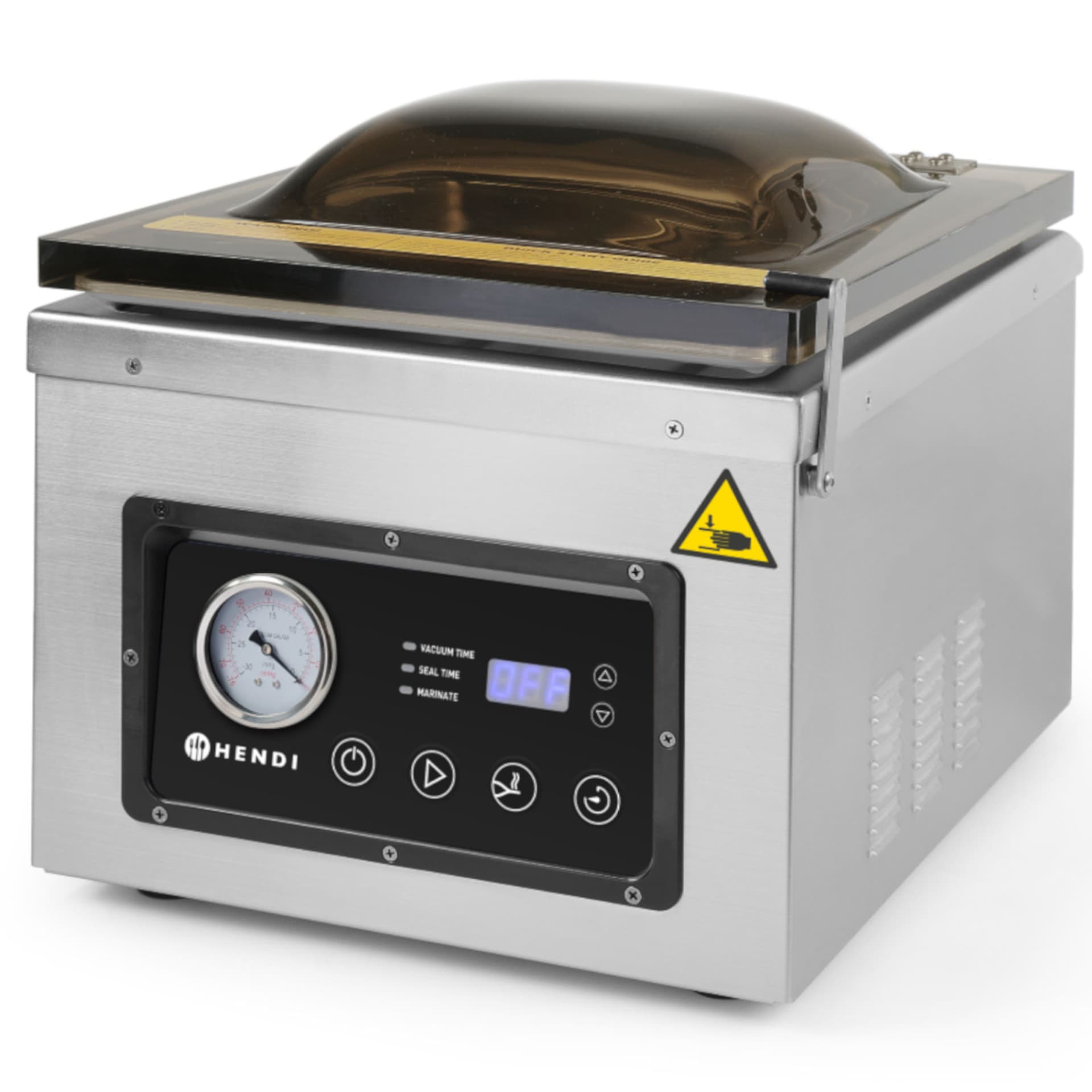 

Pakowarka próżniowa komorowa z pompą olejową 300mm 950W PROFI LINE 300 Hendi 201435