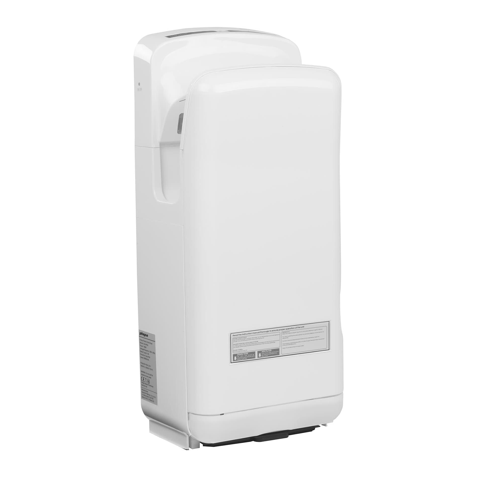 

Suszarka kieszeniowa ścienna do rąk elektryczna biała 1650W Physa Oria white