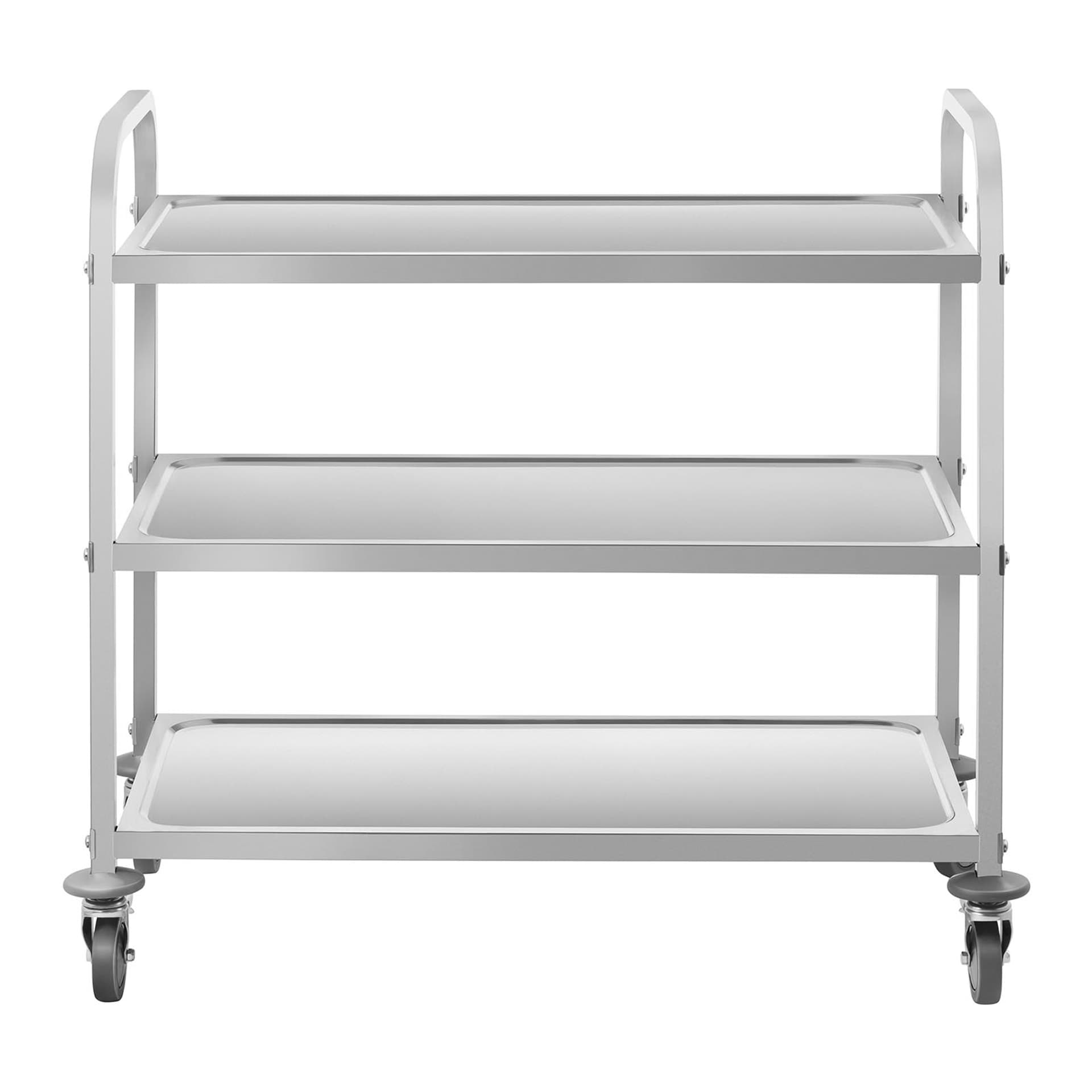 

Wózek kelnerski 3-półkowy do 150 kg Stal nierdzewna RCSW-6.2