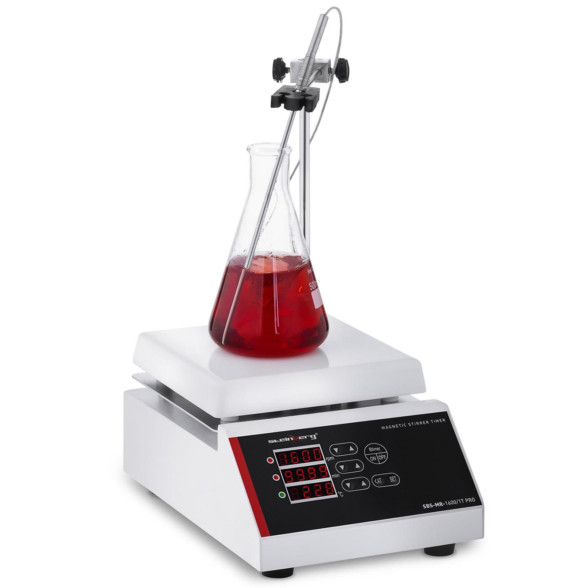 

Mieszadło magnetyczne laboratoryjne 220C timer + mieszadełka