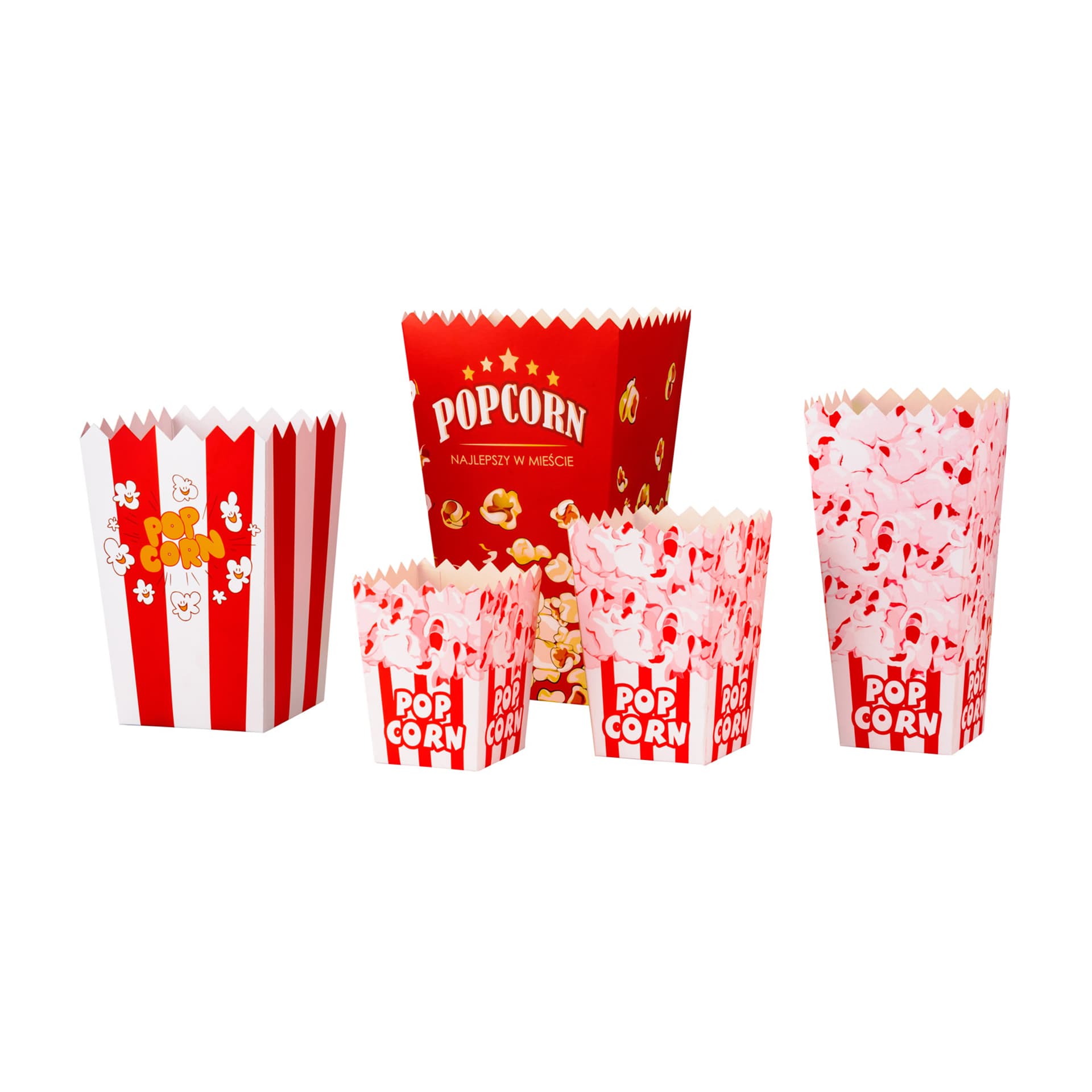 

Pudełko kartonik na PopCorn 7x11.5x9cm MAŁY 0.5L 100szt.