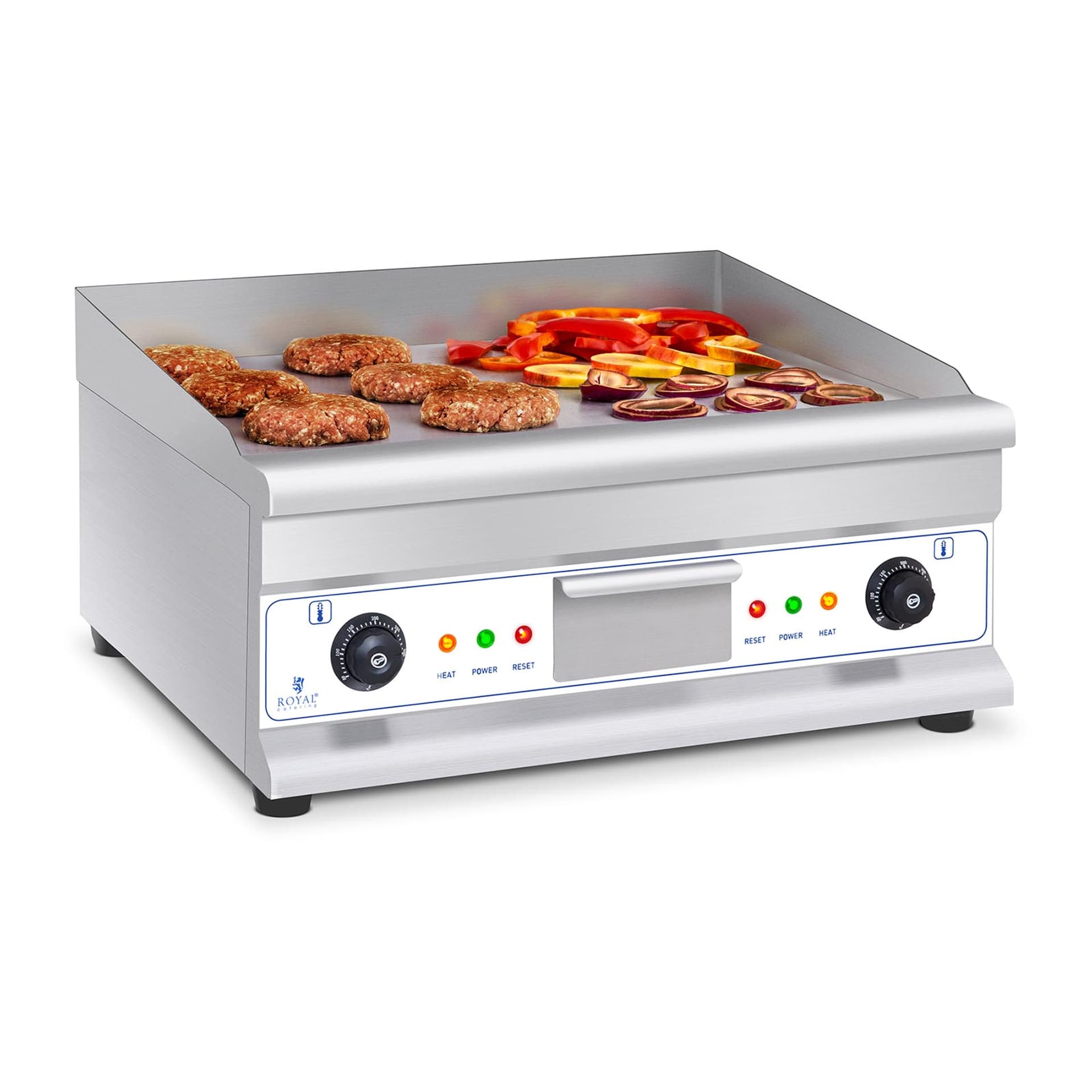 

Grill płyta grillowa elektryczna gładka 300C 60 cm 2 x 3200W