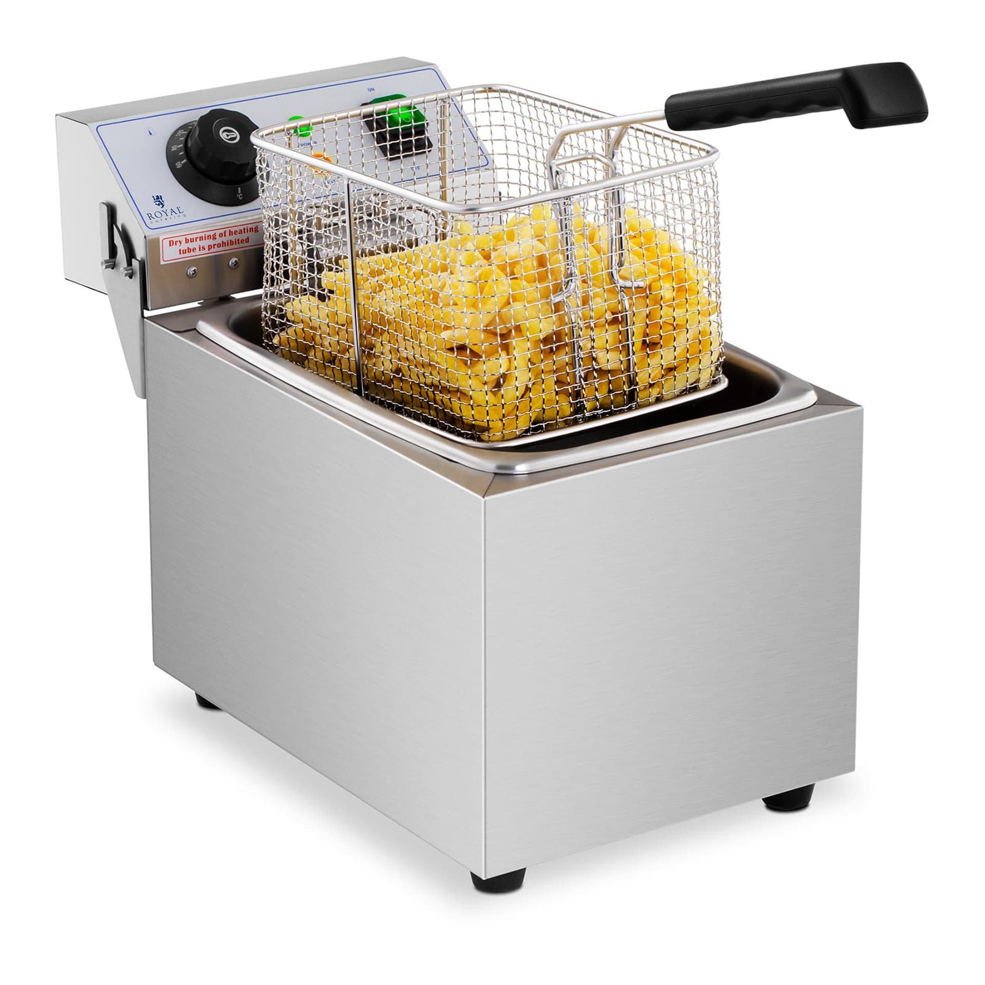 

Frytownica nastawna gastronomiczna elektryczna 230 V 3200W 8 L