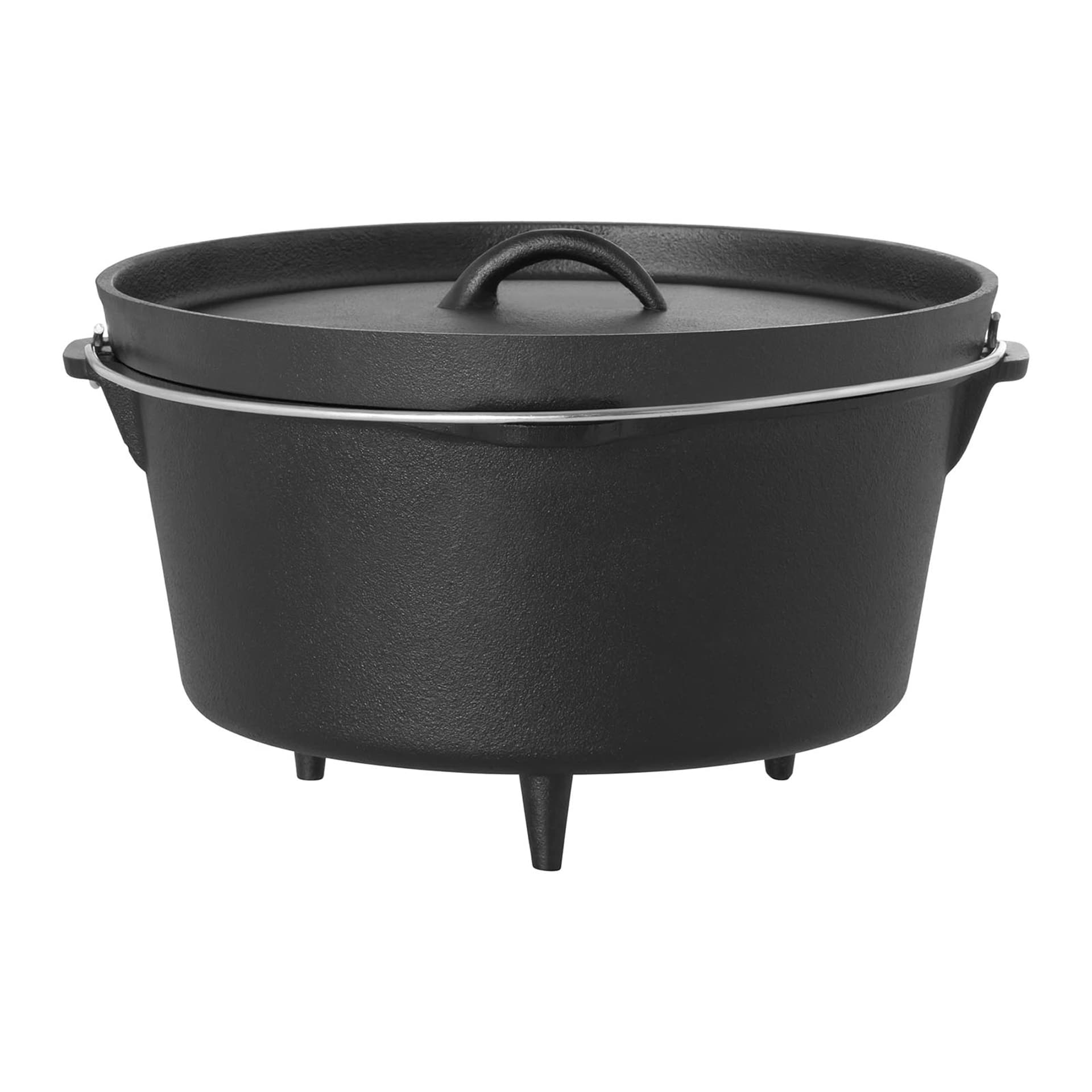 

Kociołek garnek żeliwny myśliwski na ognisko grill śr. 31.5cm 7.2L + NÓŻKI