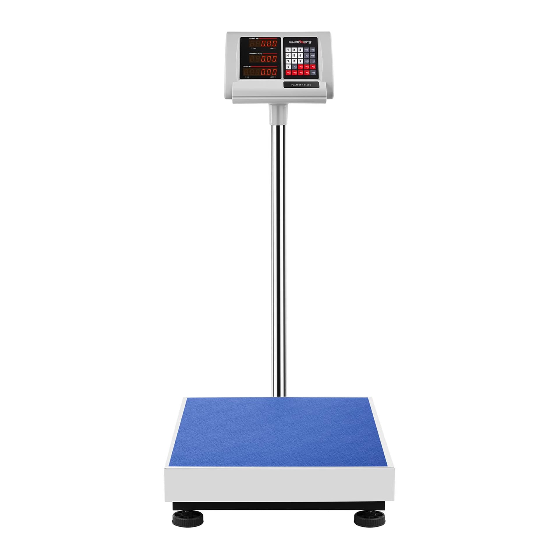 

Waga platformowa magazynowa licząca 45x60cm zasilacz + akumulator 300kg / 50g