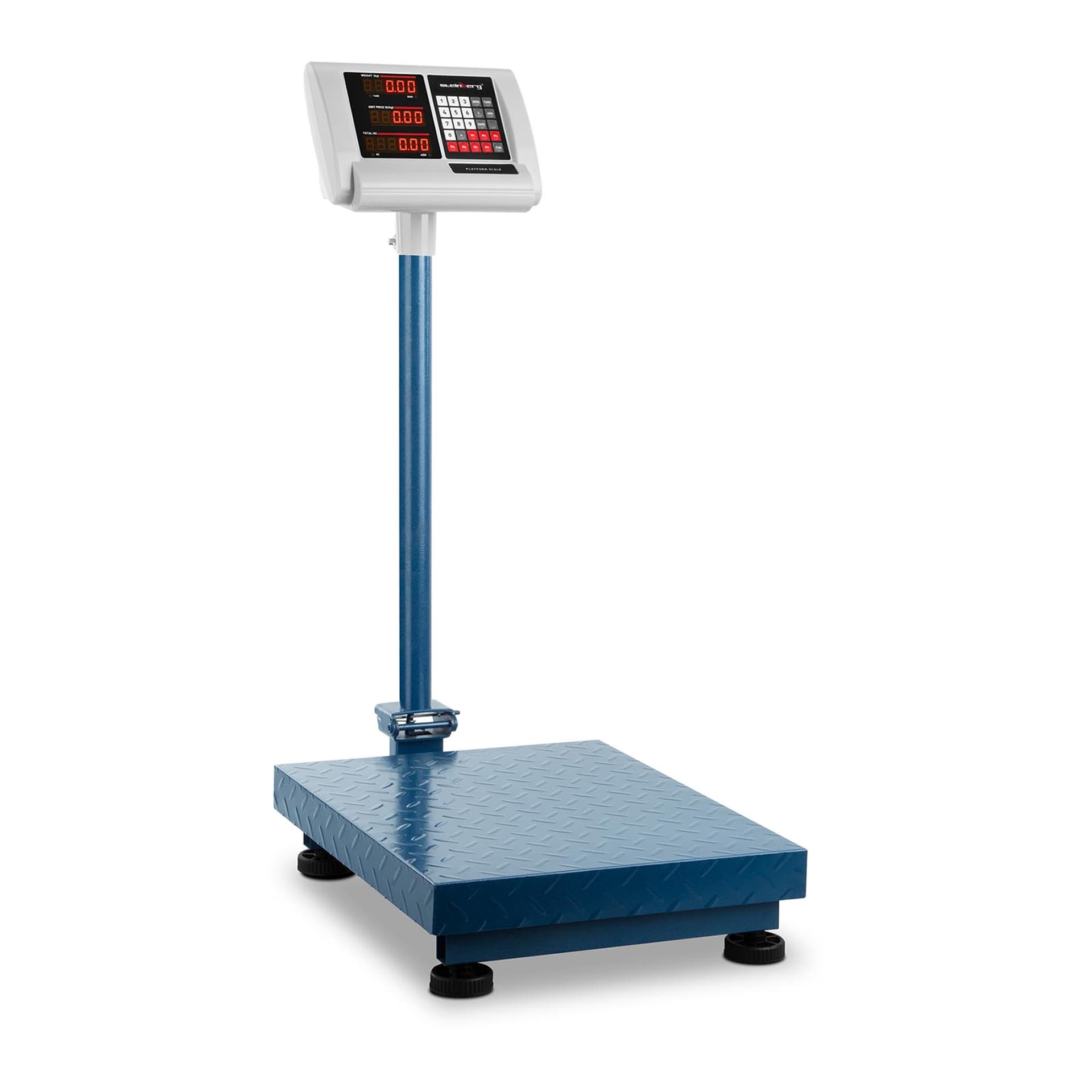 

Waga platformowa magazynowa licząca składana 40x50cm zasilacz + akumulator 150kg / 50g