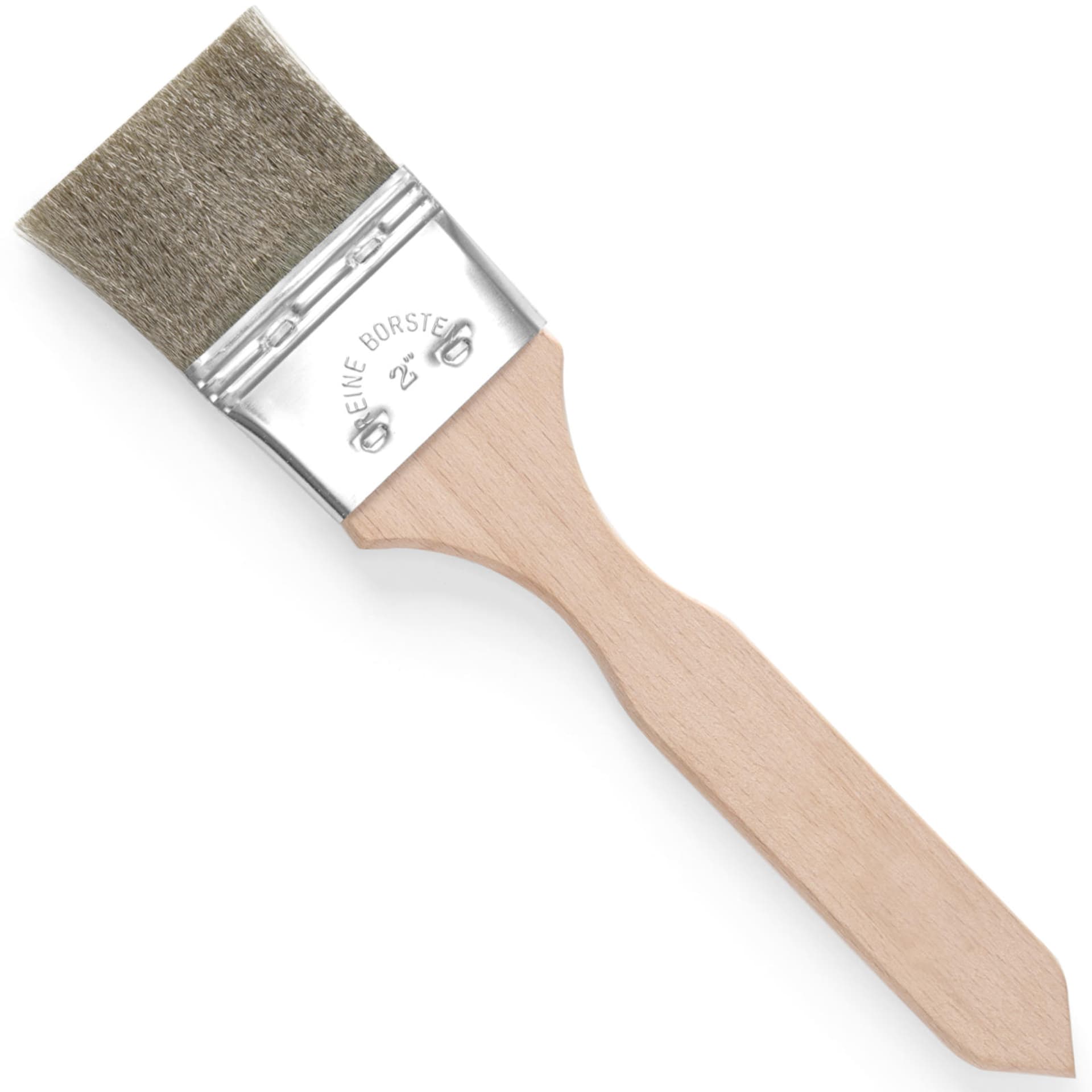 

Pędzelek kuchenny do smarowania włosie z drutu nierdzewnego szeroki 50x220mm - HENDI 515396