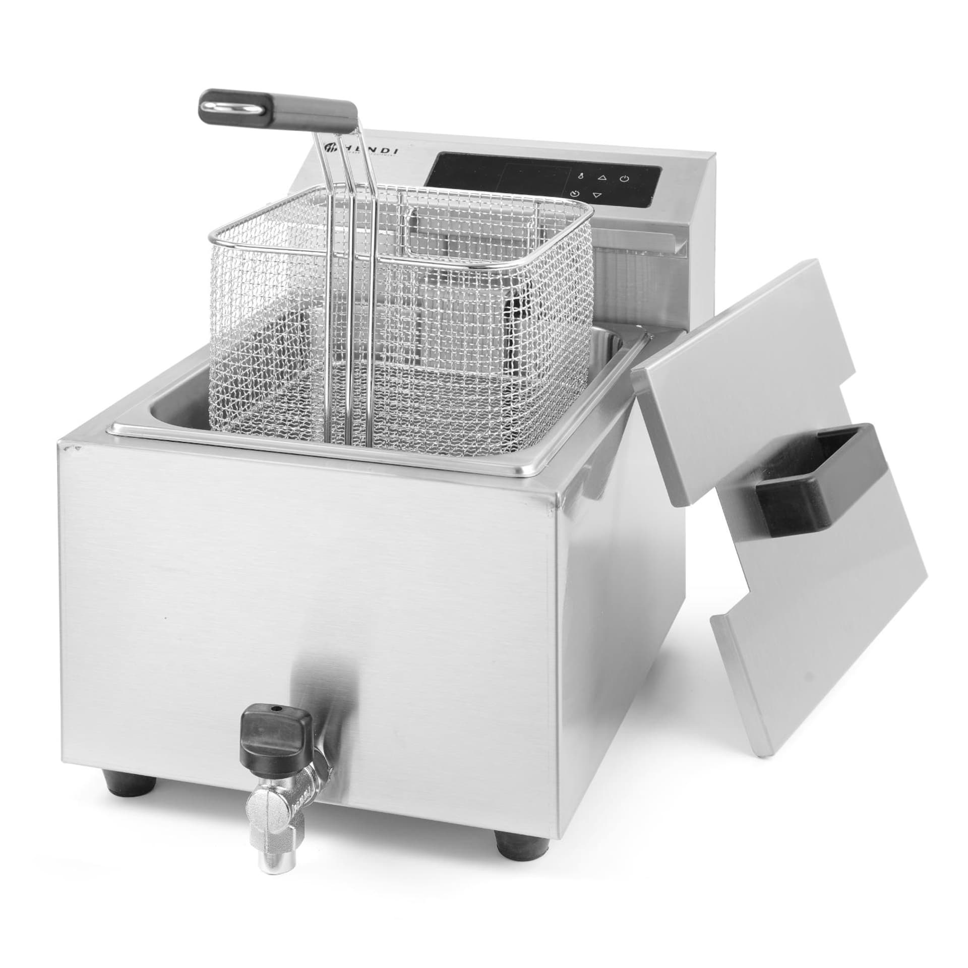 

Frytownica frytkownica z panelem cyfrowym Mastercook z kranem 8L 3500W