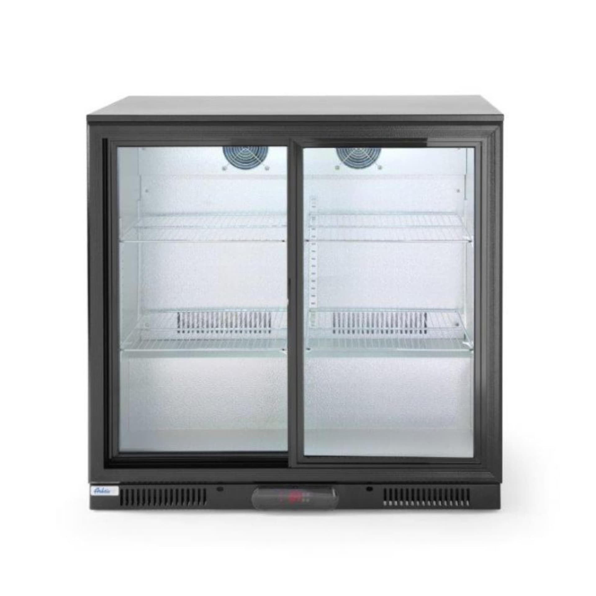 

Lodówka barowa na napoje 2-drzwiowa szer. 90cm 228L