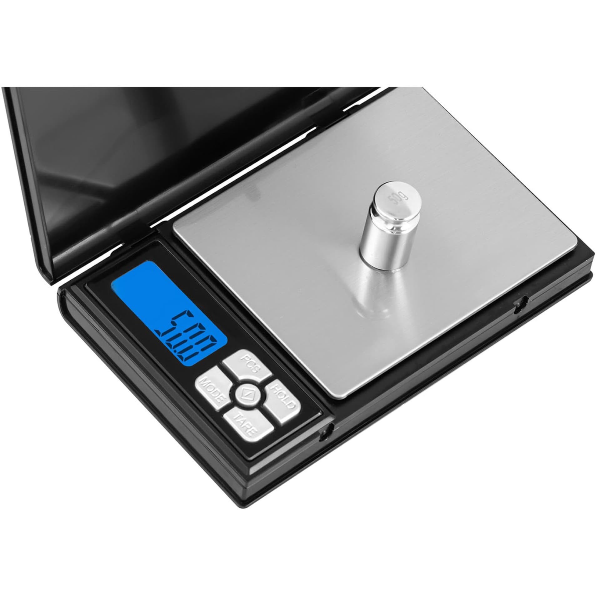 

Waga precyzyjna jubilerska kieszonkowa zliczanie sztuk LCD 3 kg / 0.1 g