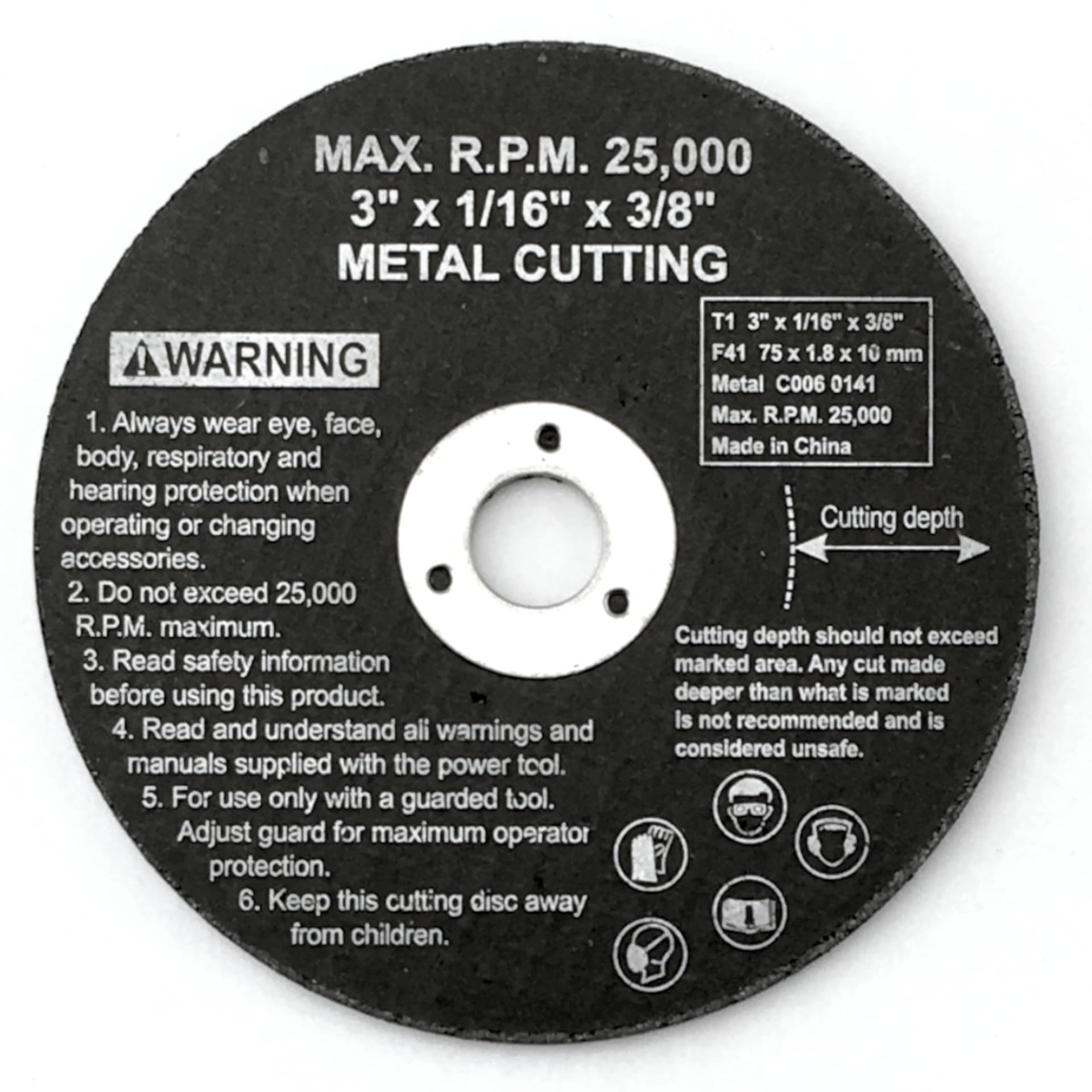

Tarcza do szlifierki pneumatycznej MSW 75mm 3'' METAL