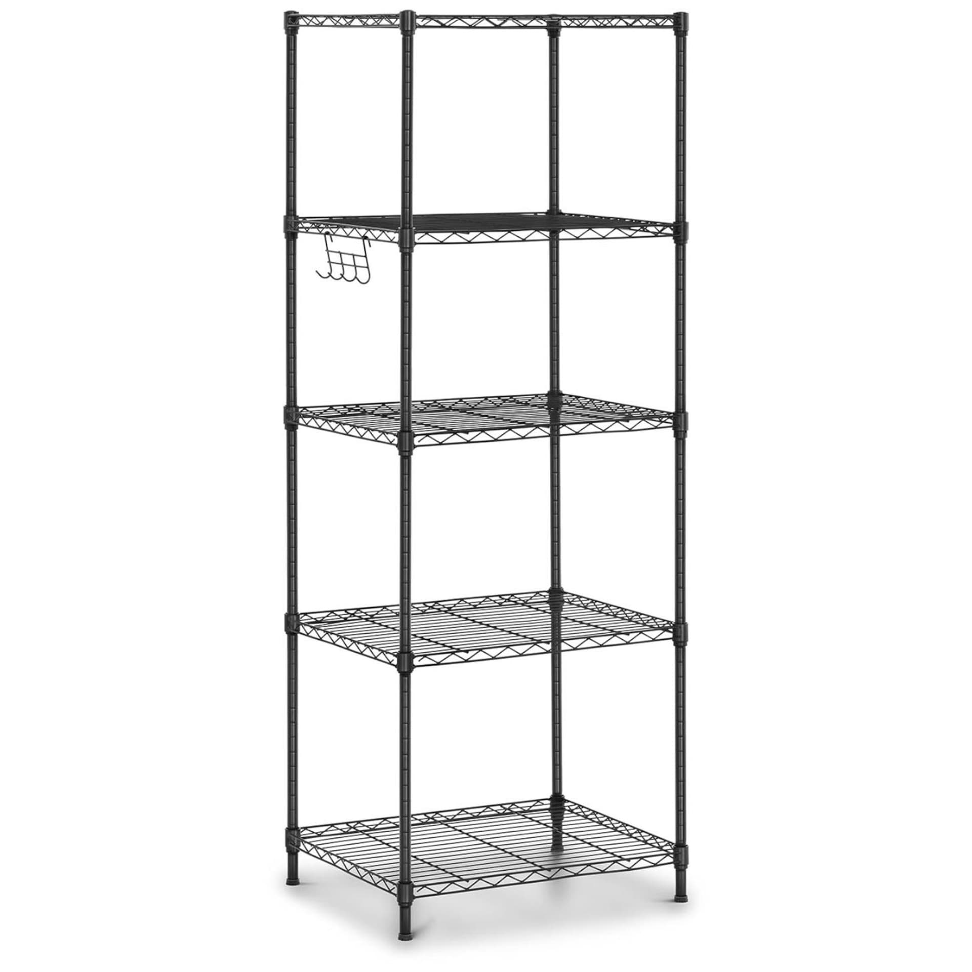 

Regał magazynowy druciany ażurowy 5 półek 55 x 44.5 x 150 cm do 150 kg