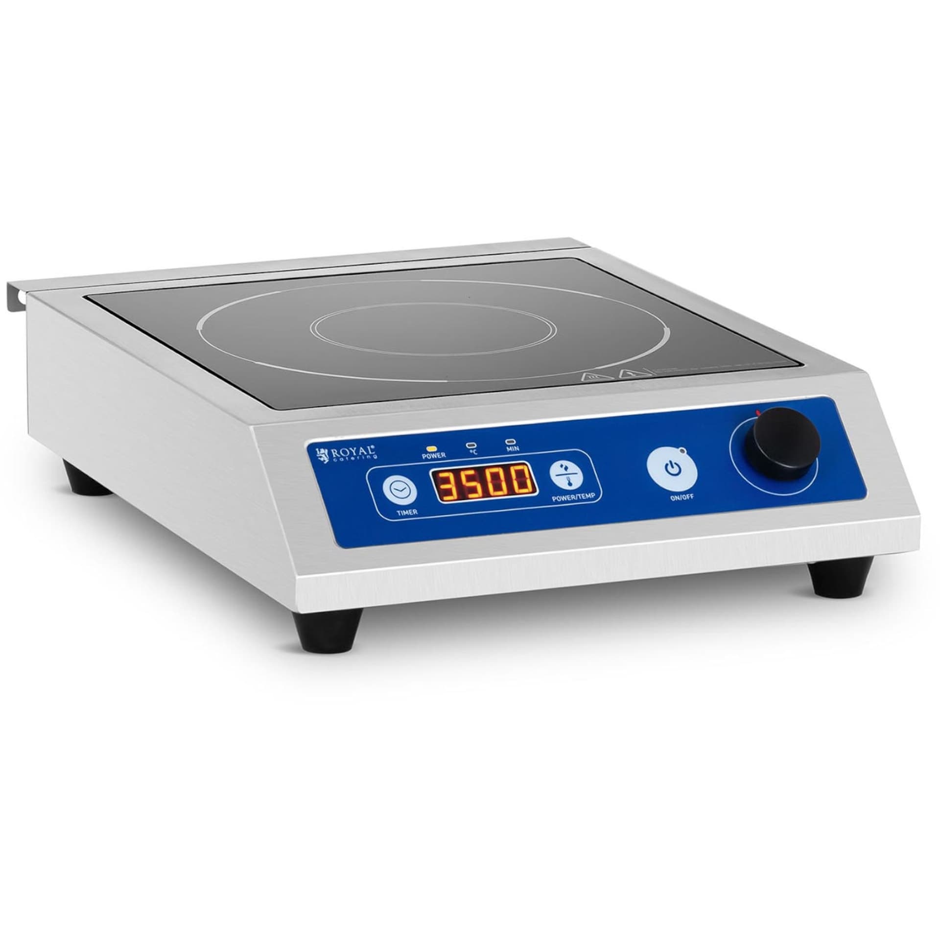 

Kuchenka płyta indukcyjna przenośna 1 pole grzewcze śr. 26 cm LED 3500 W