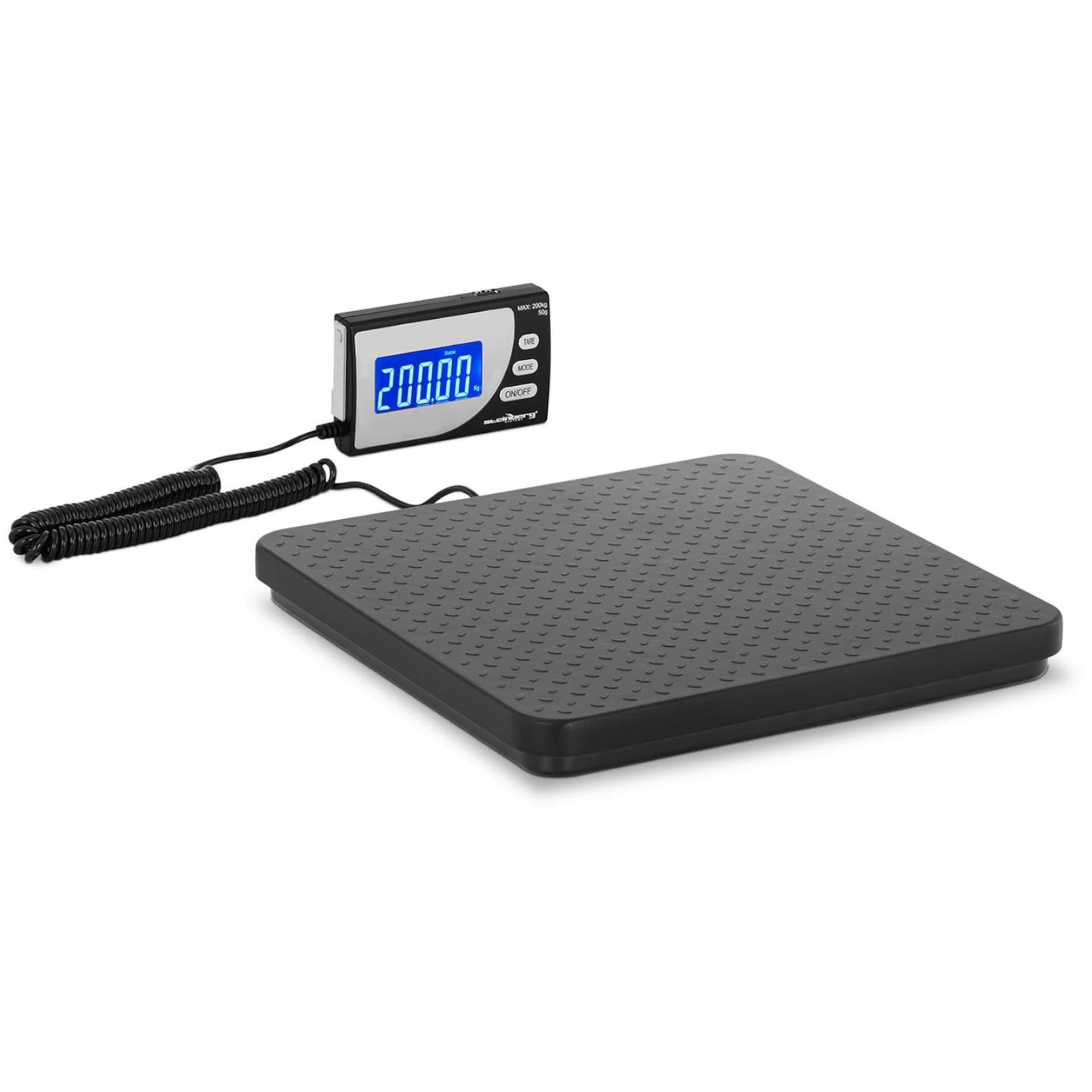 

Waga przemysłowa paczkowa do 200 kg / 50 g LCD USB