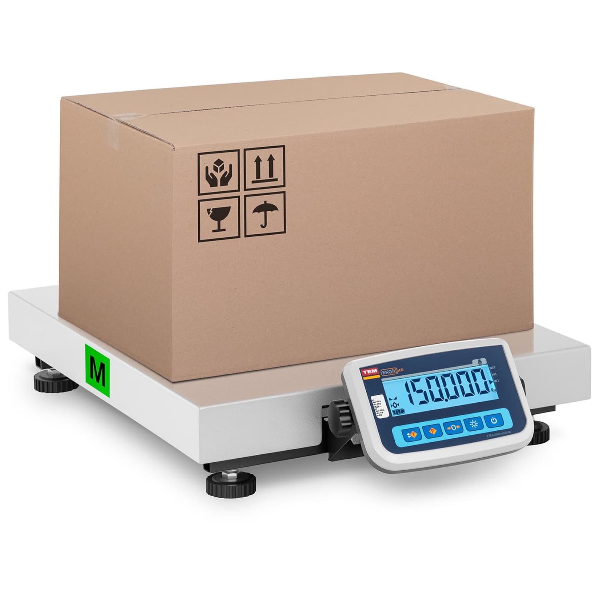 

Waga magazynowa paczkowa 150 kg / 50 g LCD M LEGALIZACJA