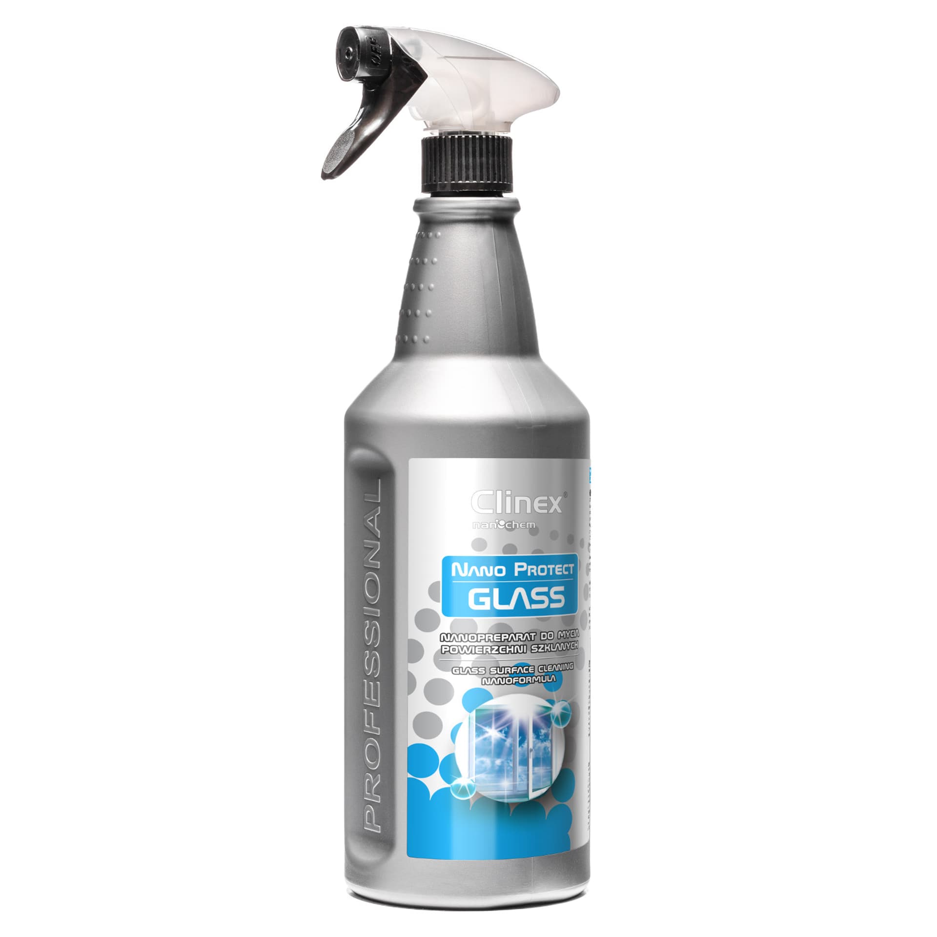 

Nanopreparat do mycia szyb szkła luster bez smug krystaliczny blask CLINEX Nano Protect Glass 1L