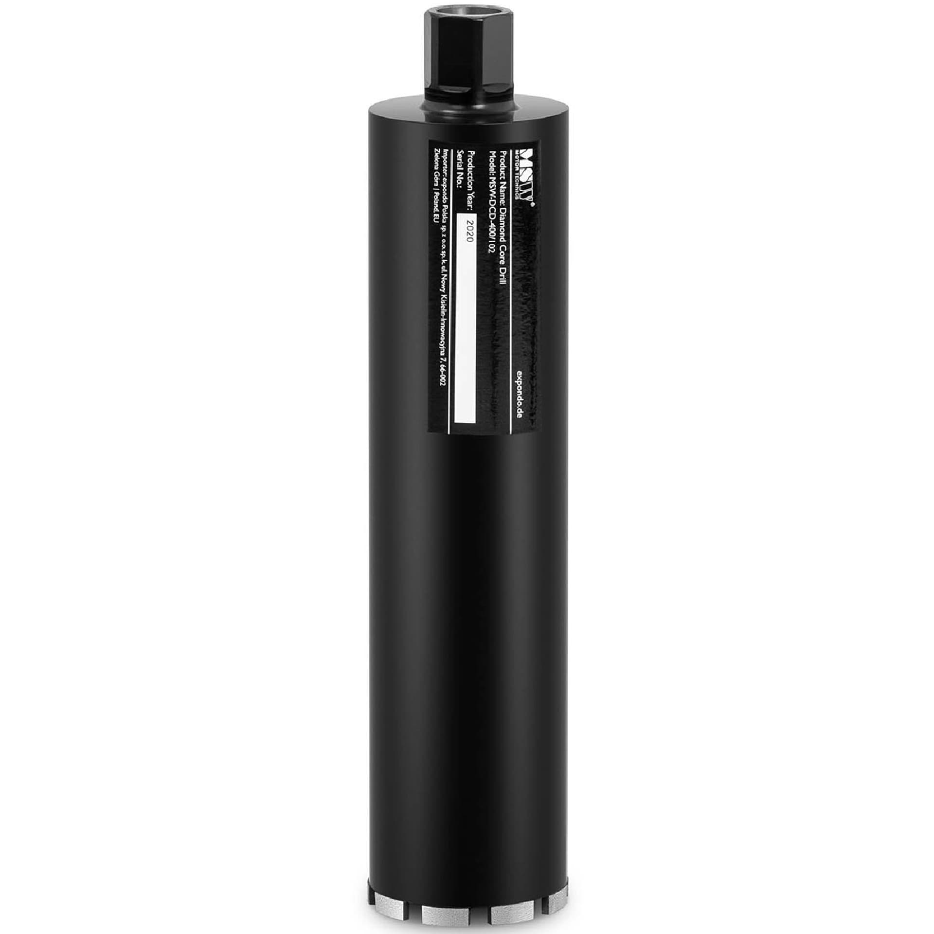 

Wiertło diamentowe koronowe do betonu kamienia G1 dł. 400 mm śr. 102 mm