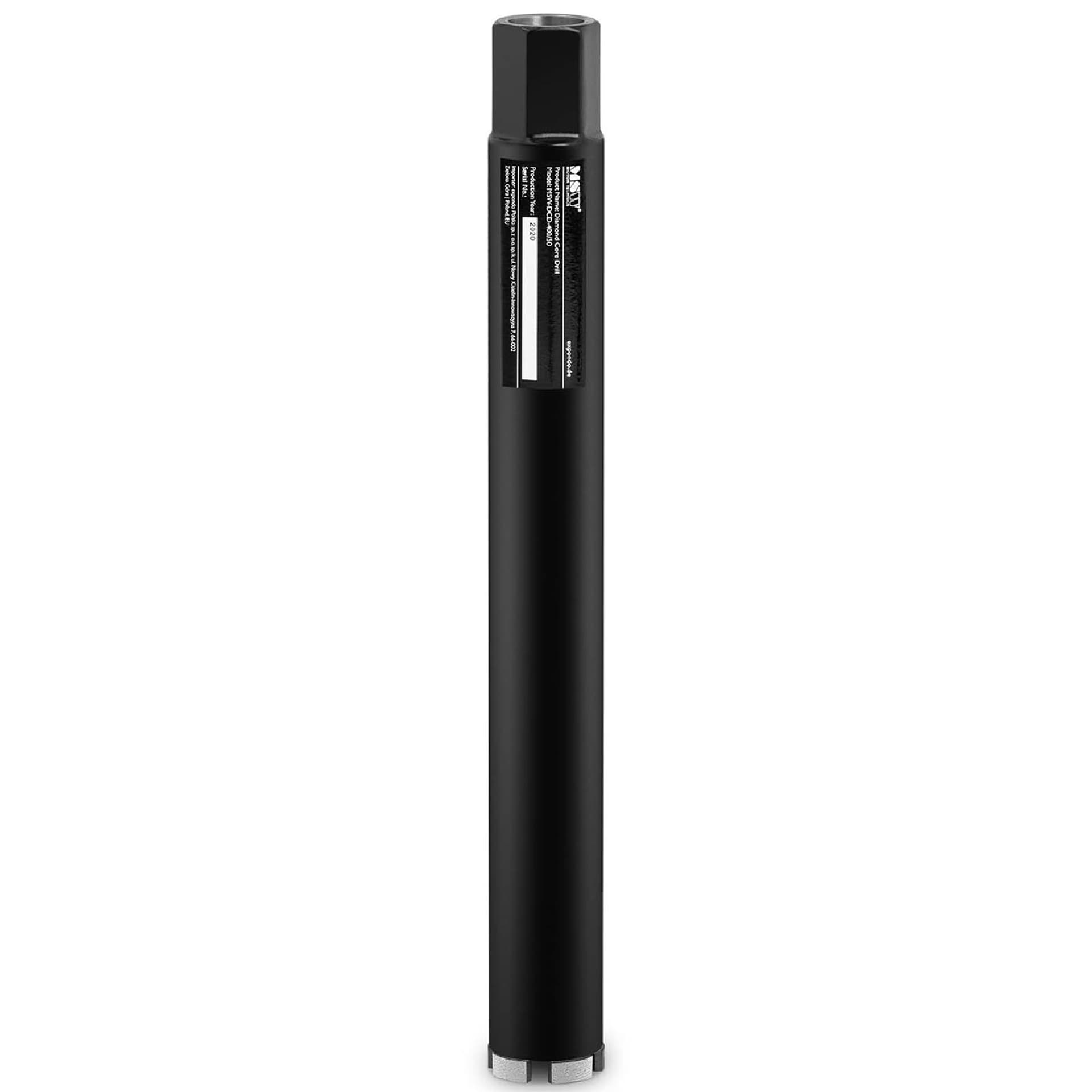 

Wiertło diamentowe koronowe do betonu kamienia G1 dł. 400 mm śr. 50 mm