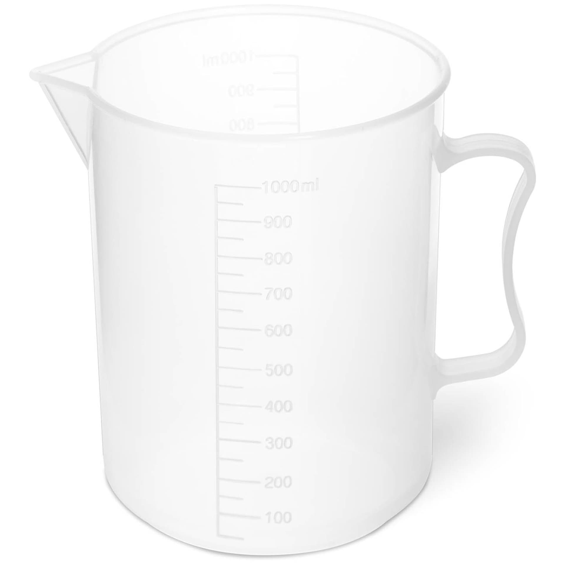 

Zlewka laboratoryjna plastikowa z podziałką 1000 ml - 10 szt.