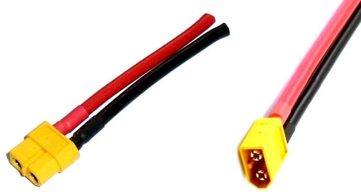 

Wtyczka + Gniazdo XT60 z kablem 10cm 14AWG
