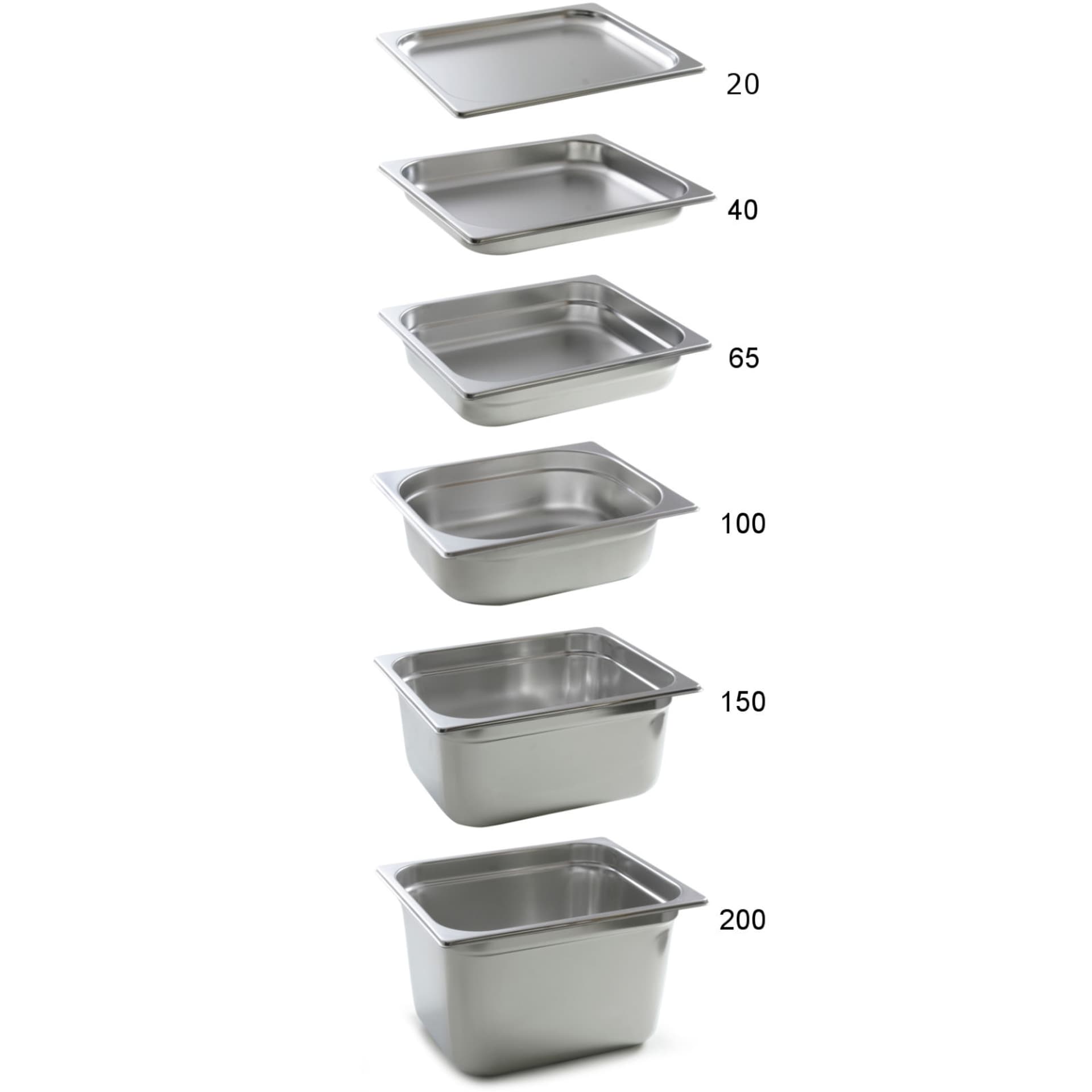 

Pojemnik GN 2/1 stal nierdzewna Profi Line wys. 65 mm - Hendi 801130