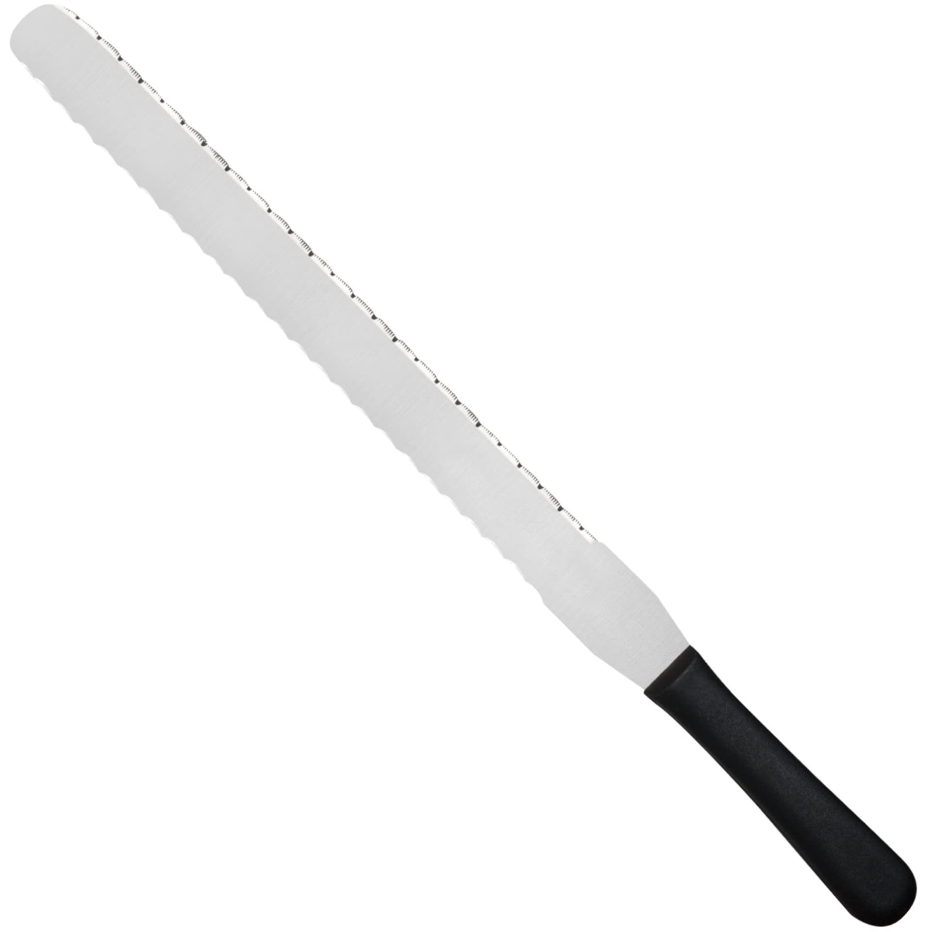 

Nóż cukierniczy do ciasta ząbkowany z 2 stron 350 mm Creme - Hendi 841037