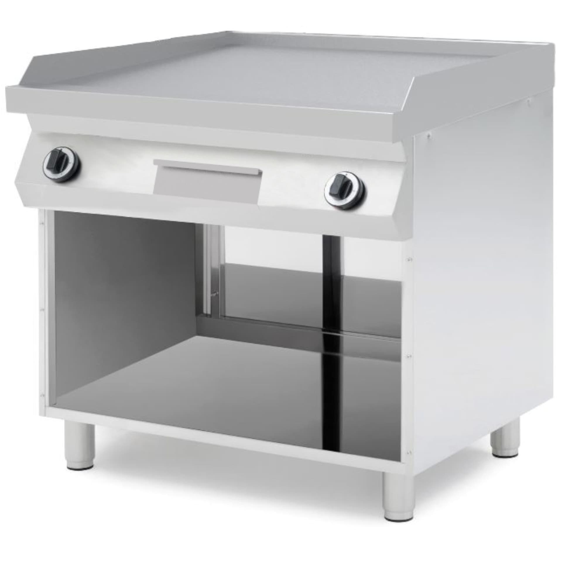 

Płyta grillowa gazowa gładka wolnostojąca 2 strefy grzewcze Kitchen Line 800 x 700 mm 10 kW - Hendi 220207