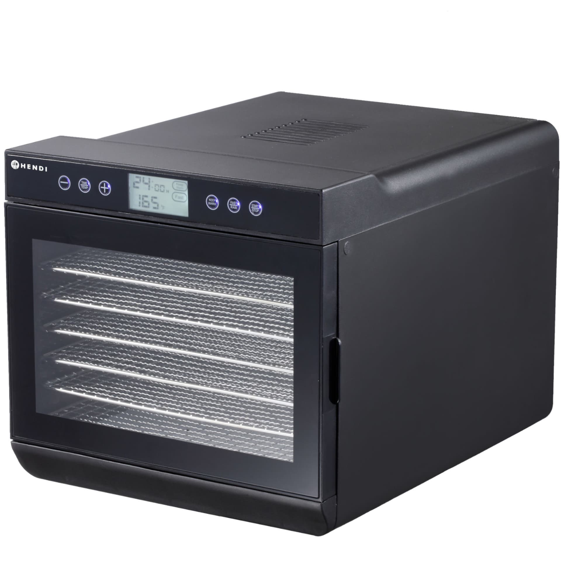 

Suszarka do żywności warzyw owoców grzybów ziół ryb 7 rusztów 500 W 230 V - Hendi 229064