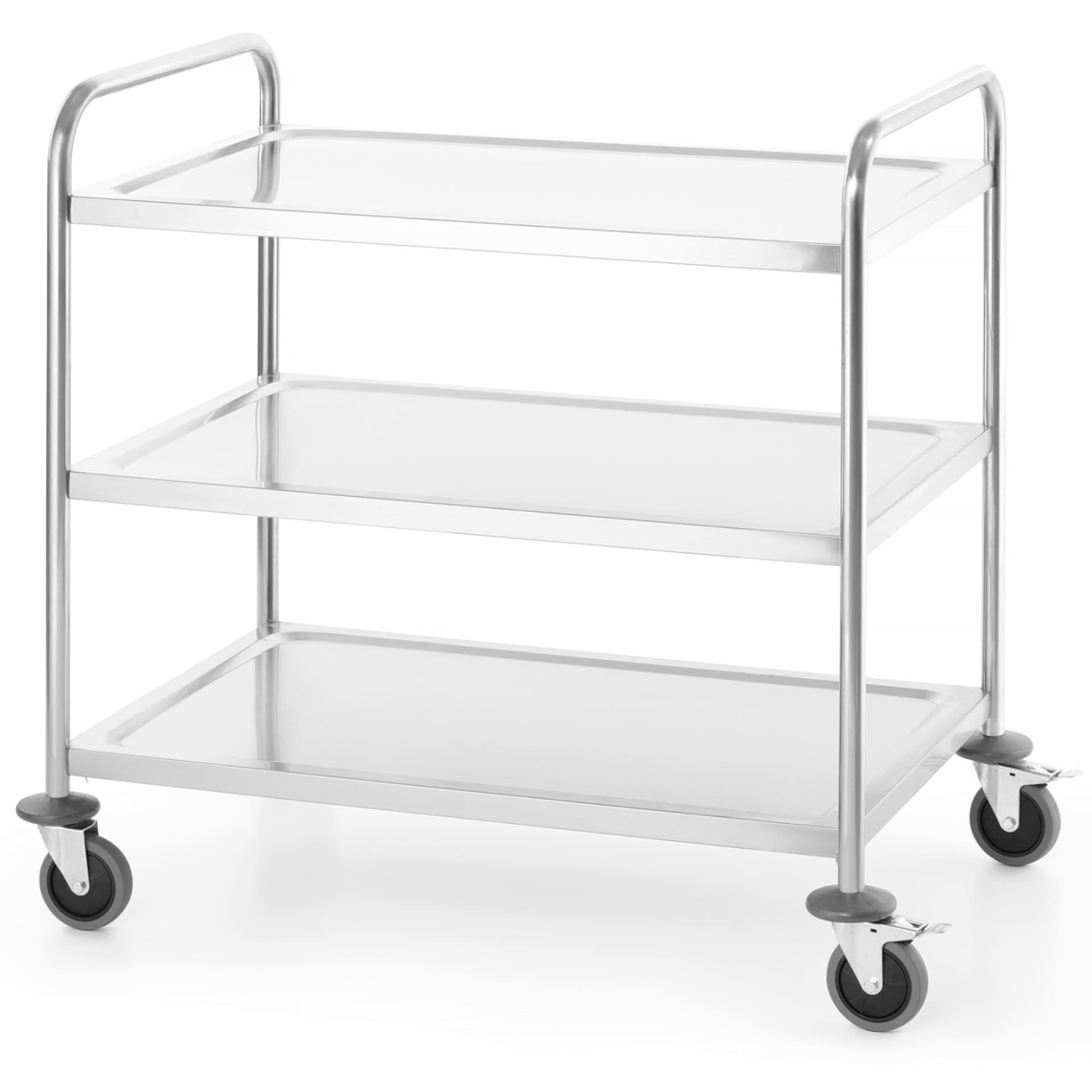 

Wózek transportowy cateringowy mobilny 3 półki do 100 kg Kitchen Line - Hendi 813256