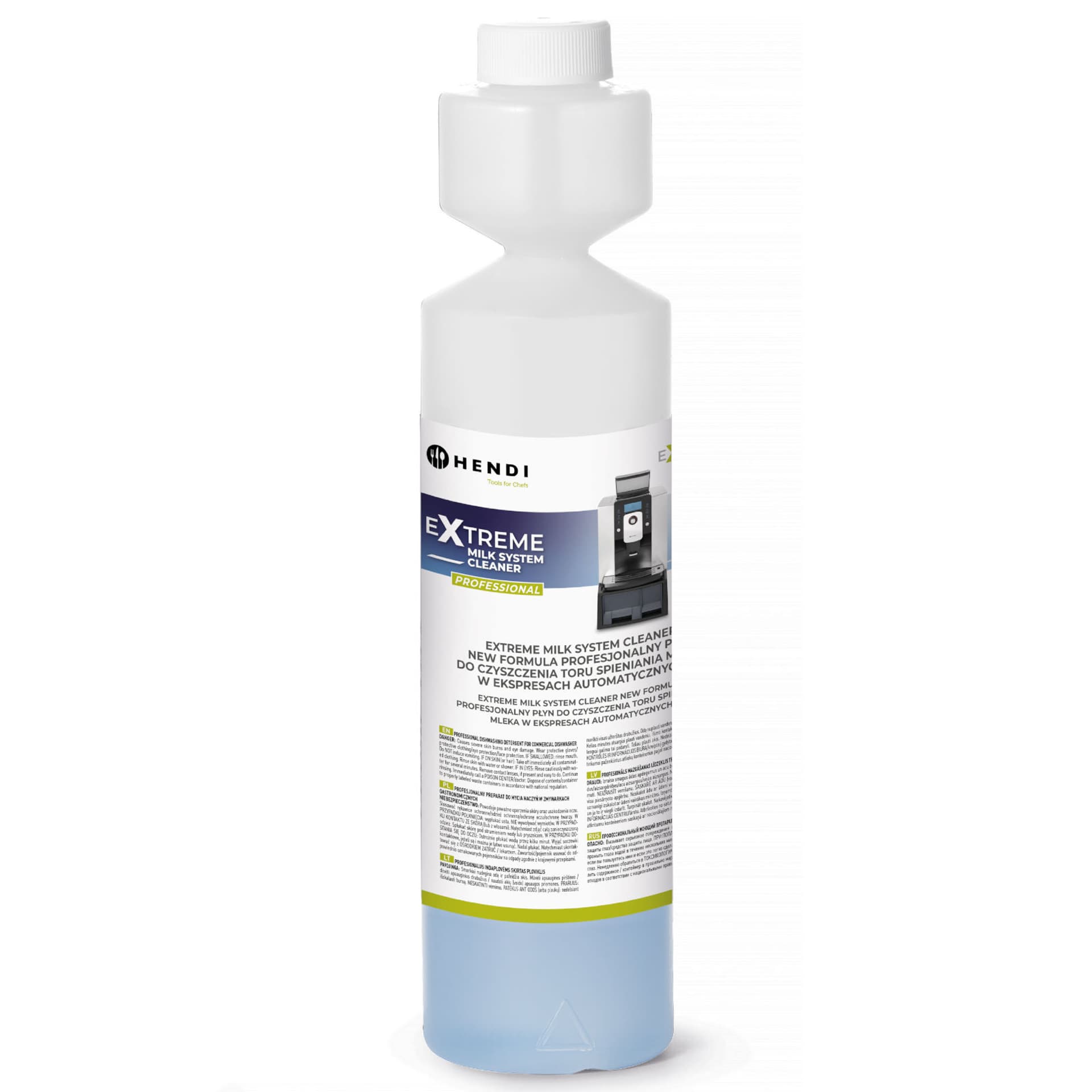

Płyn do czyszczenia toru instalacji spienienia mleka w ekspresach do kawy 250 ml - Hendi 976661