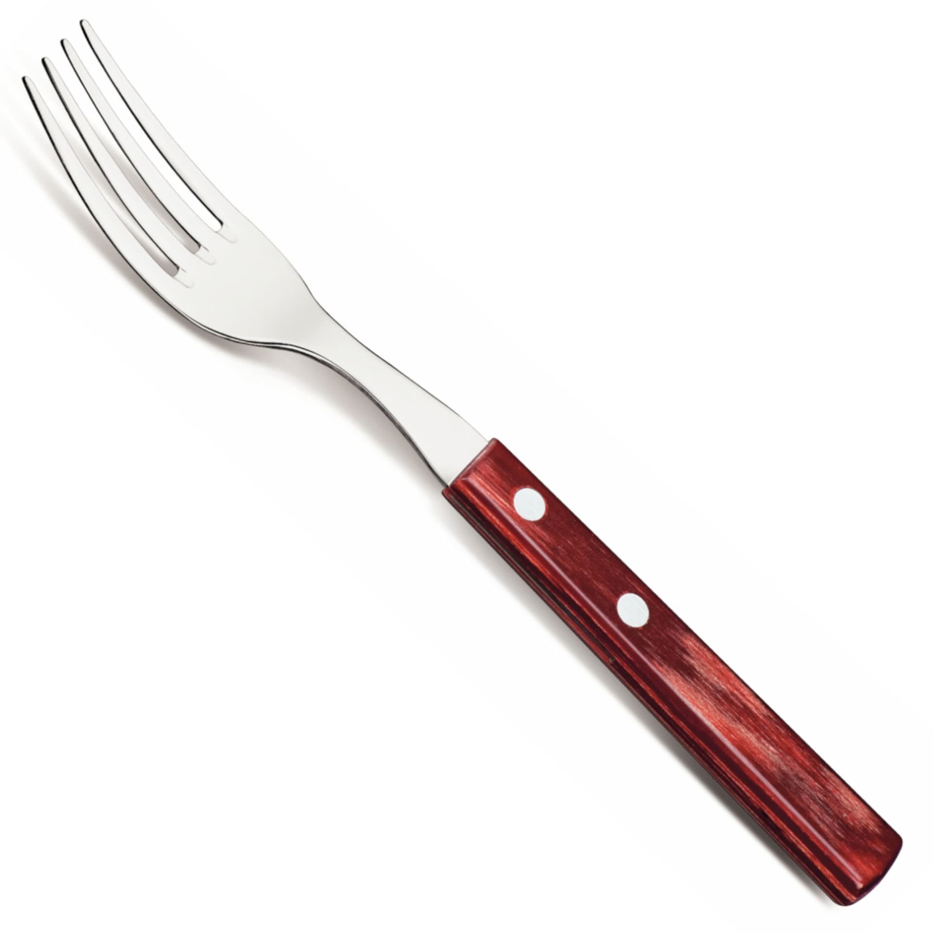 

Widelec stołowy do pizzy steków nierdzewny HORECA zestaw 12 szt. dł. 200 mm czerwony