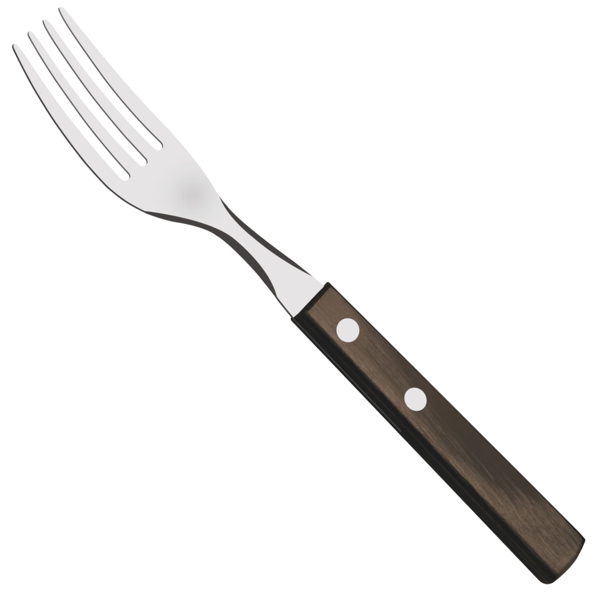 

Widelec stołowy nierdzewny HORECA zestaw 12 szt. dł. 170 mm brązowy