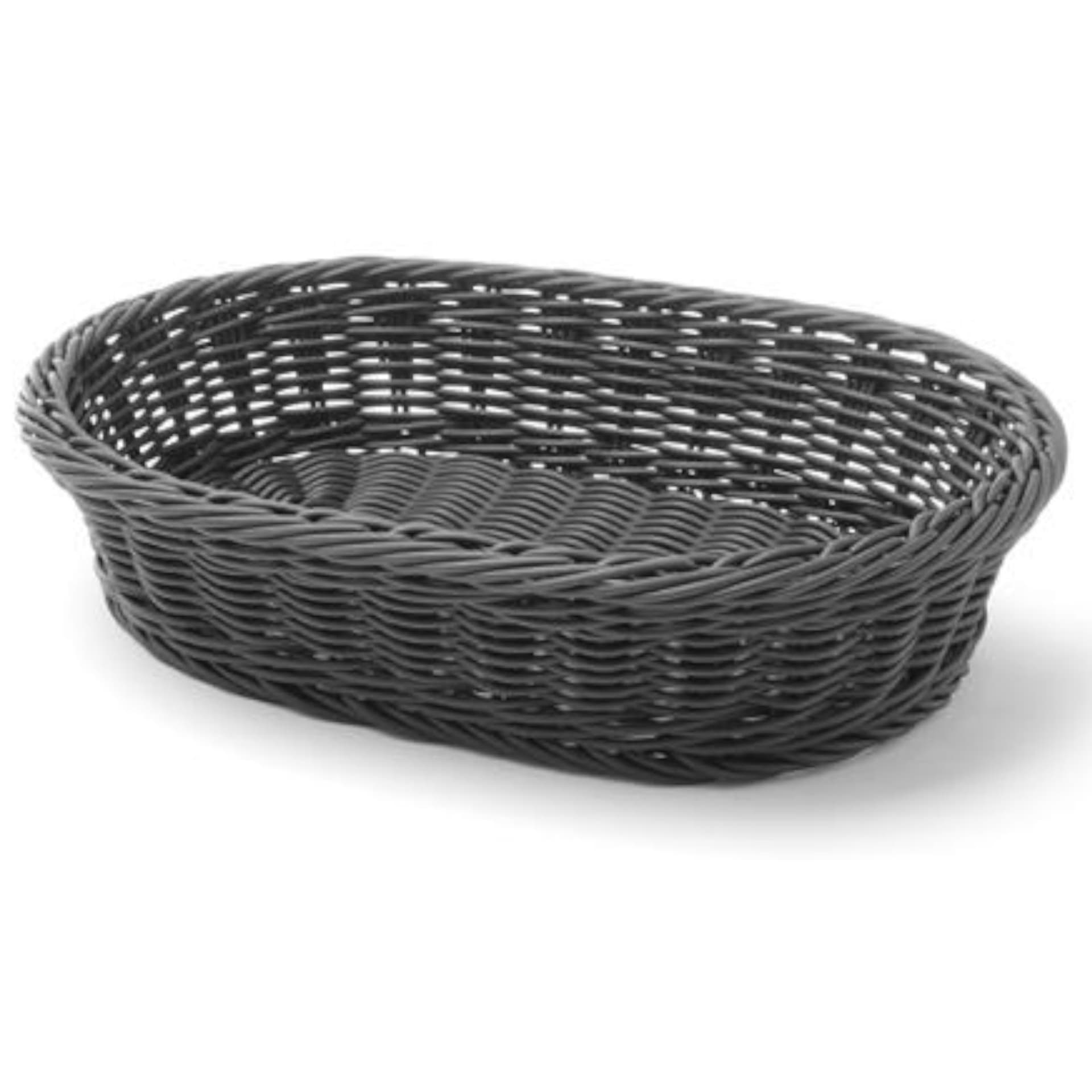 

Koszyk na pieczywo owalny polipropylenowy czarny 320x230x70 mm - Hendi 426654
