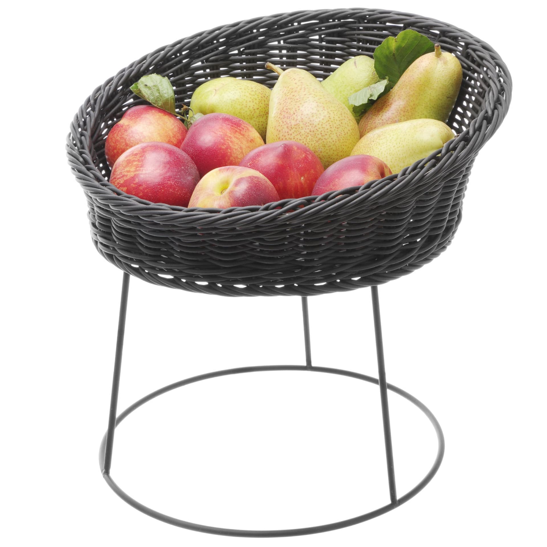 

Stojak ekspozytor bufetowy na kosz na owoce pieczywo śr. 250x180 mm - Hendi 426814