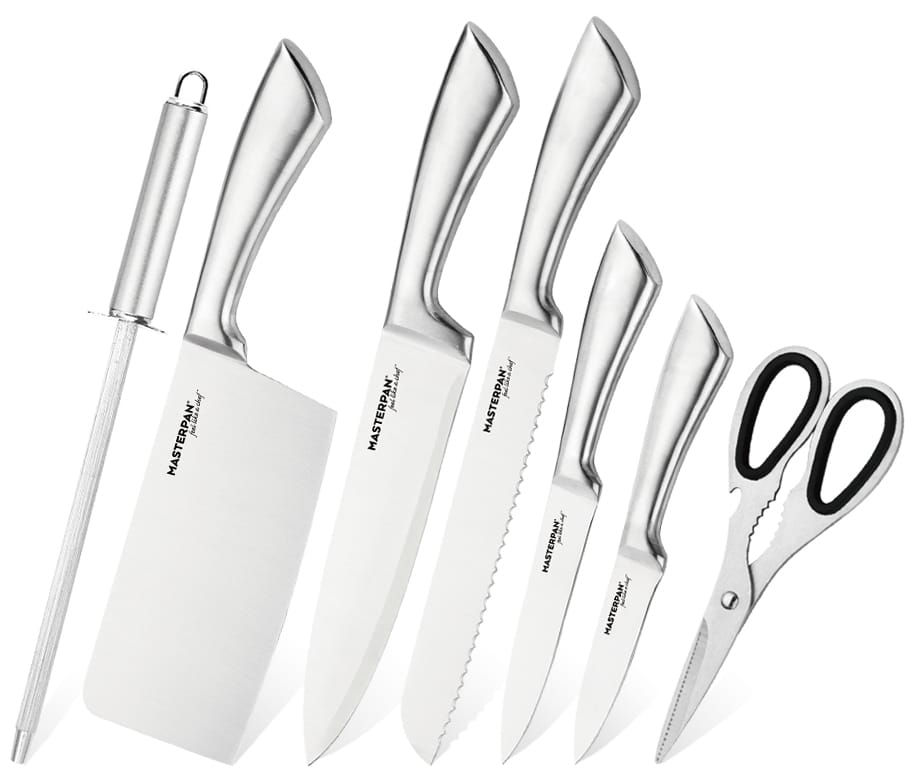 Zestaw noży kuchennych 8PCS Masterpan MP-6001