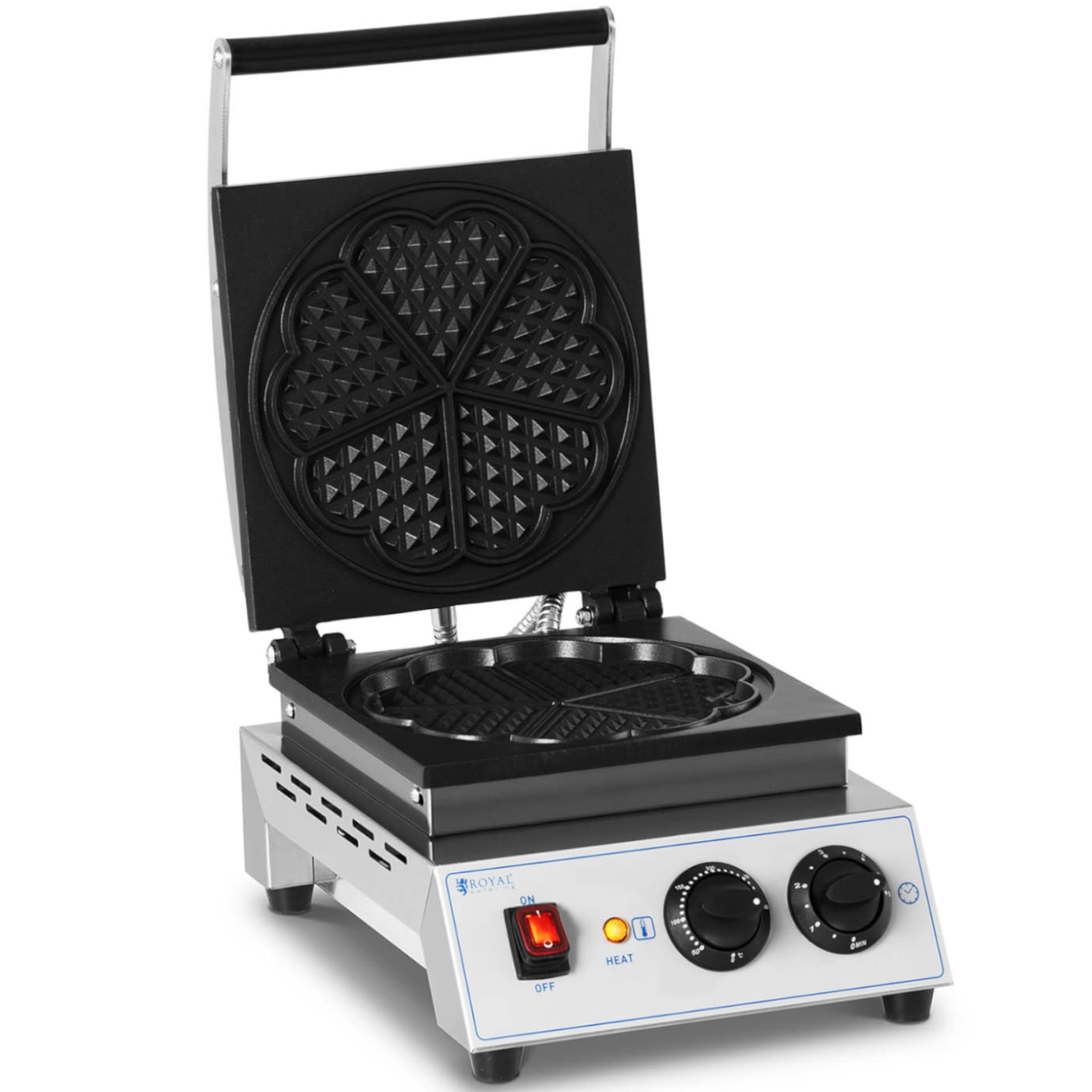 

Gofrownica serca do gofrów belgijskich śr. 23 cm TEFLON 1500 W